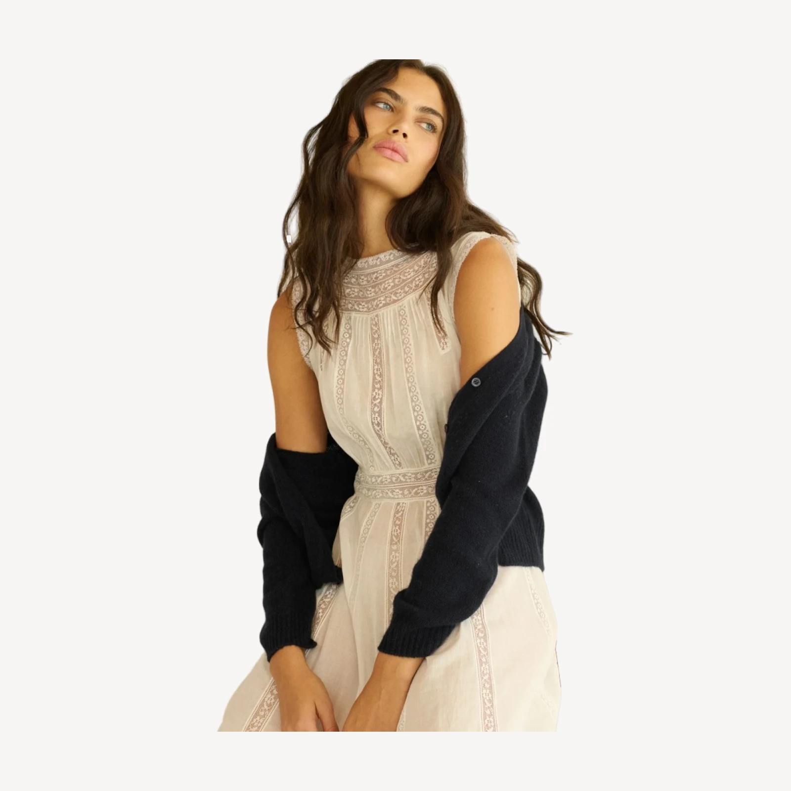 LIVIANA DRESS -- SALT