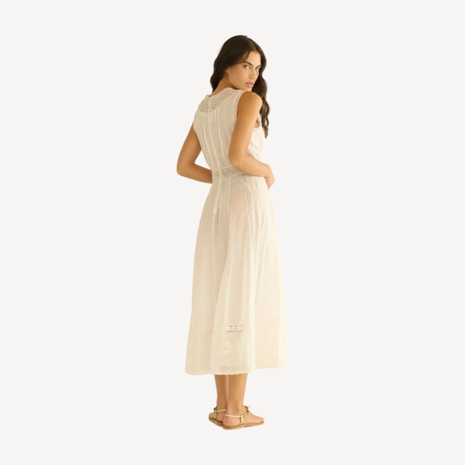 LIVIANA DRESS -- SALT