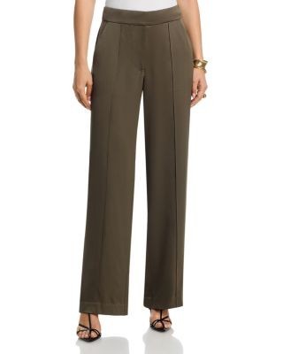 Simkhai Kyra Classic Woven Wide Leg Pants