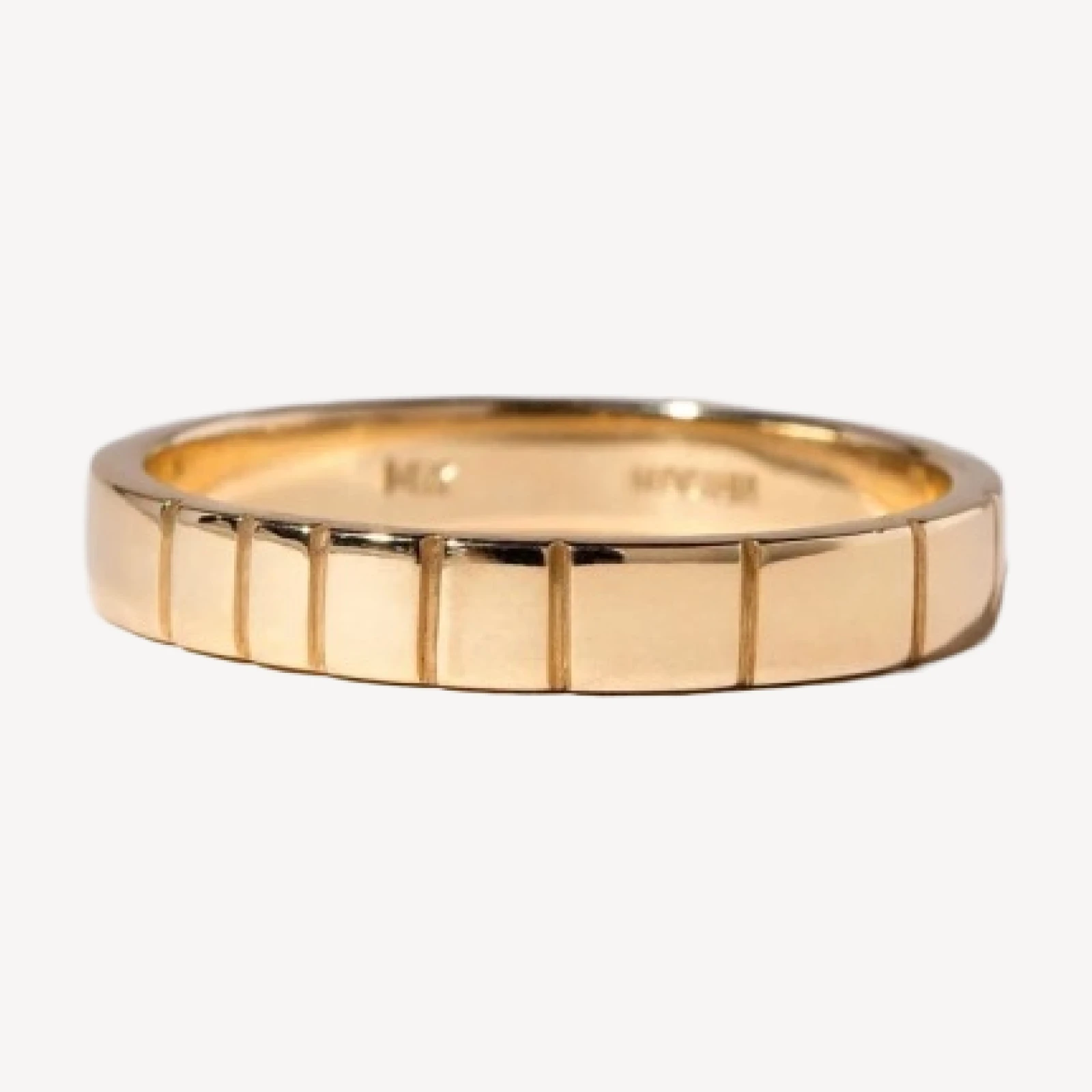 Etched Lines Band - 3mm