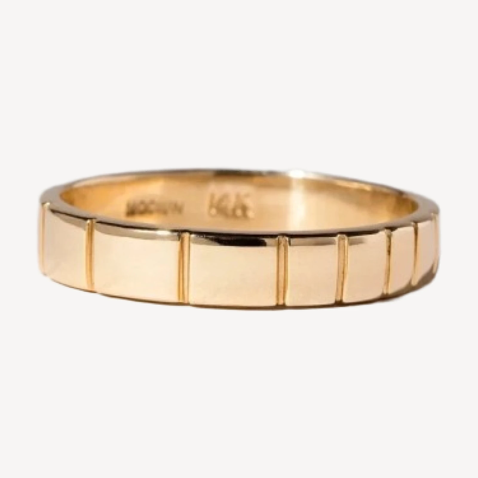 Etched Lines Band - 3mm