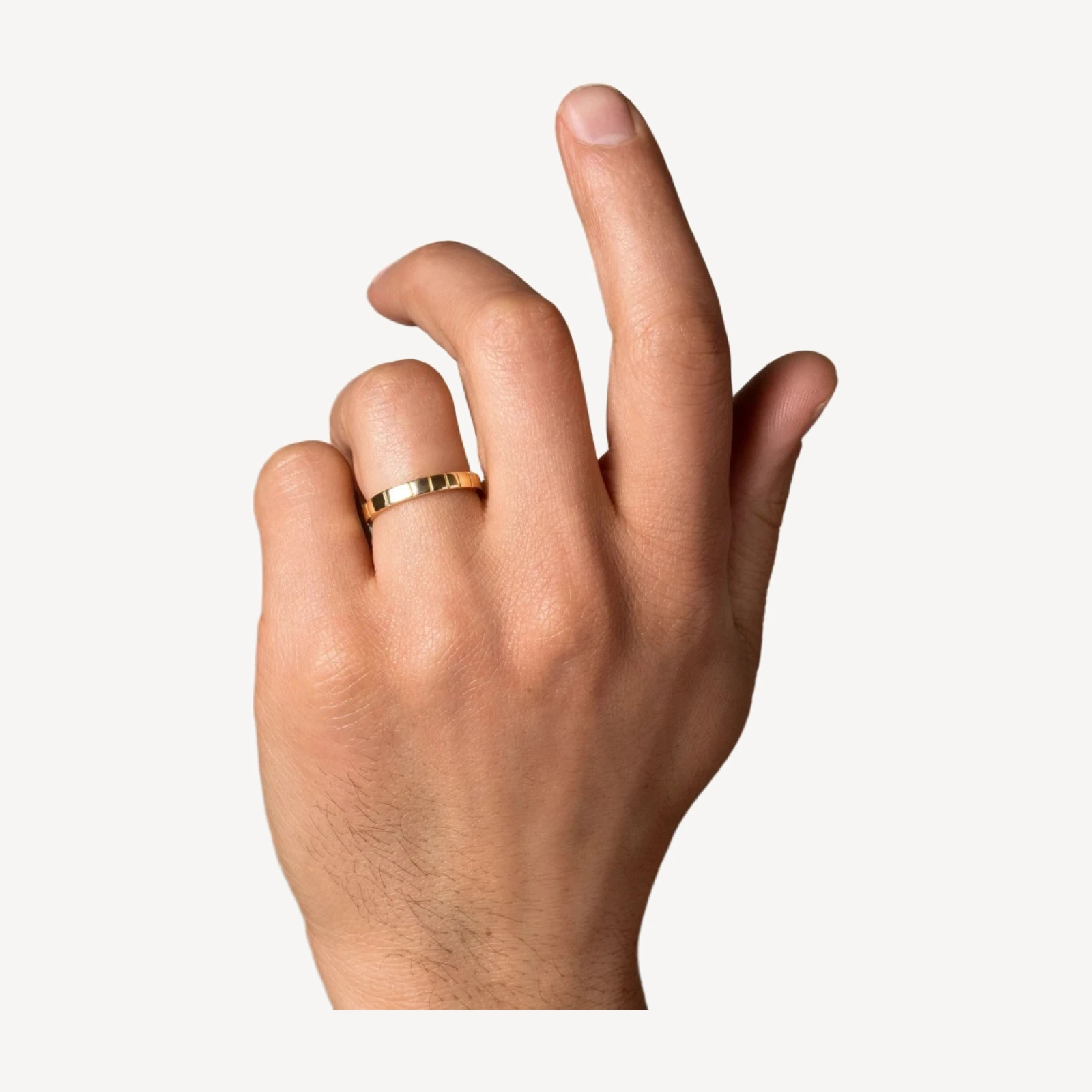 Etched Lines Band - 3mm