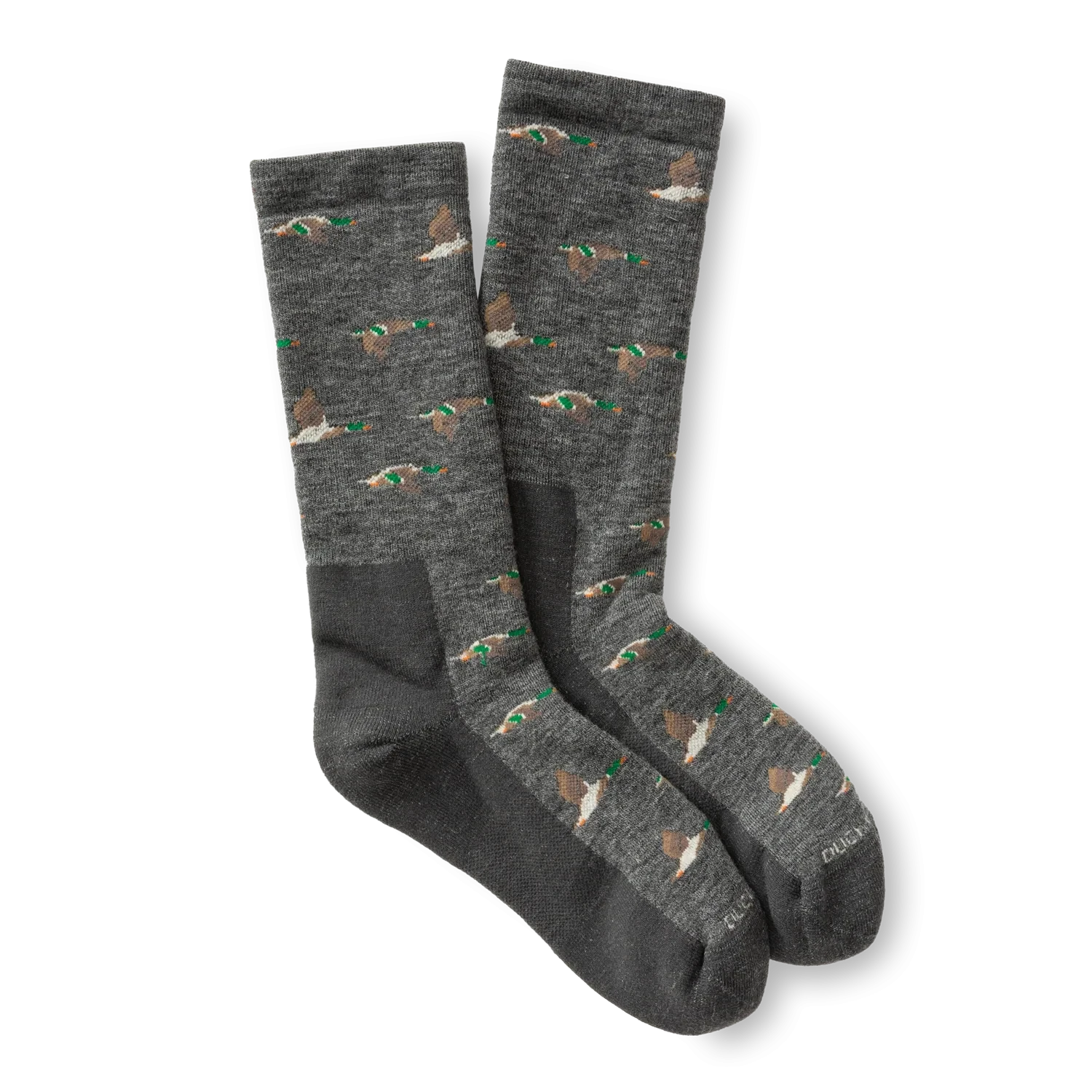 Mallard Merino Wool Sporting Sock - Heather Grey