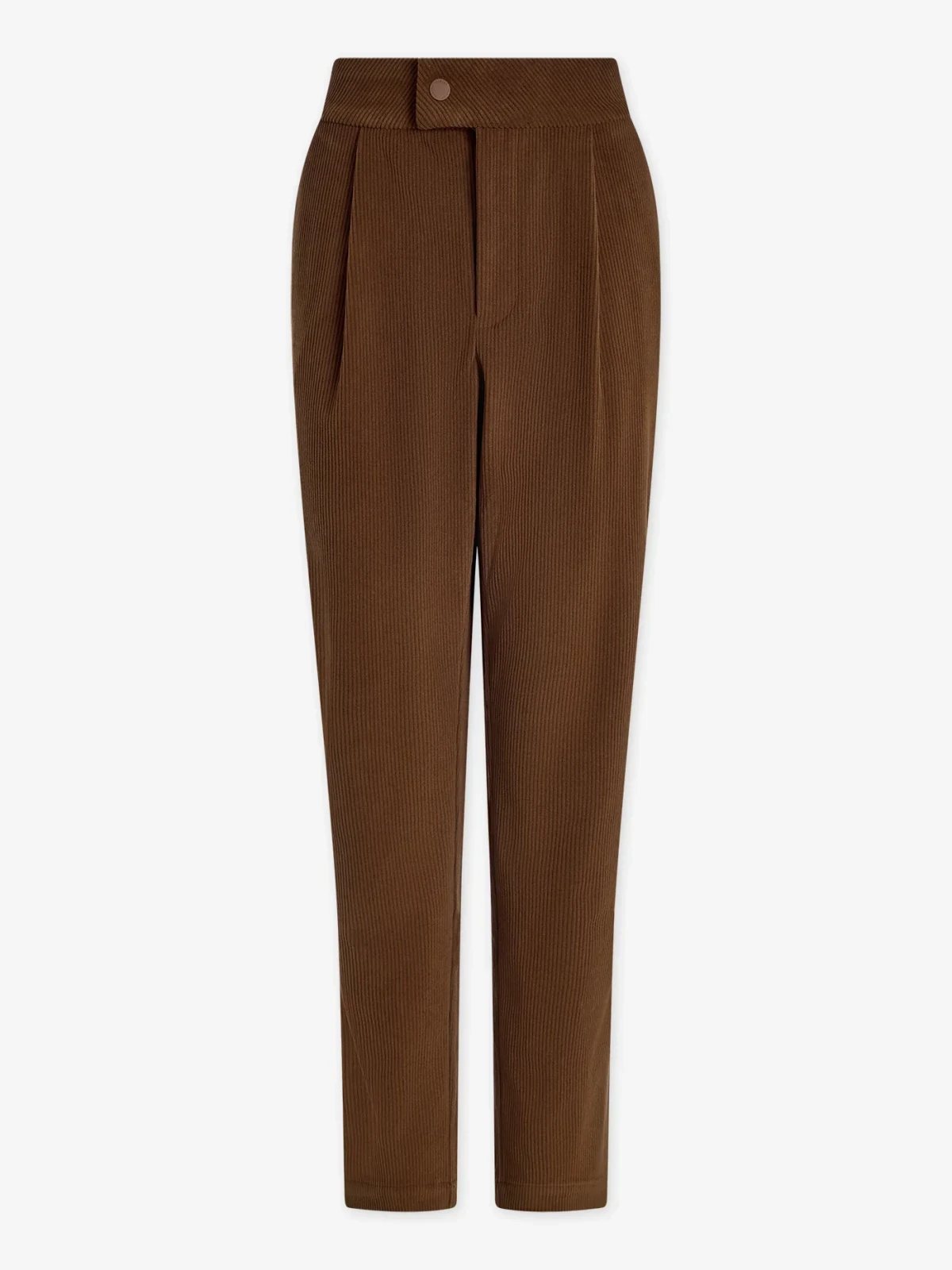 Plush Cord Elegant Tapered Trouser Regular
