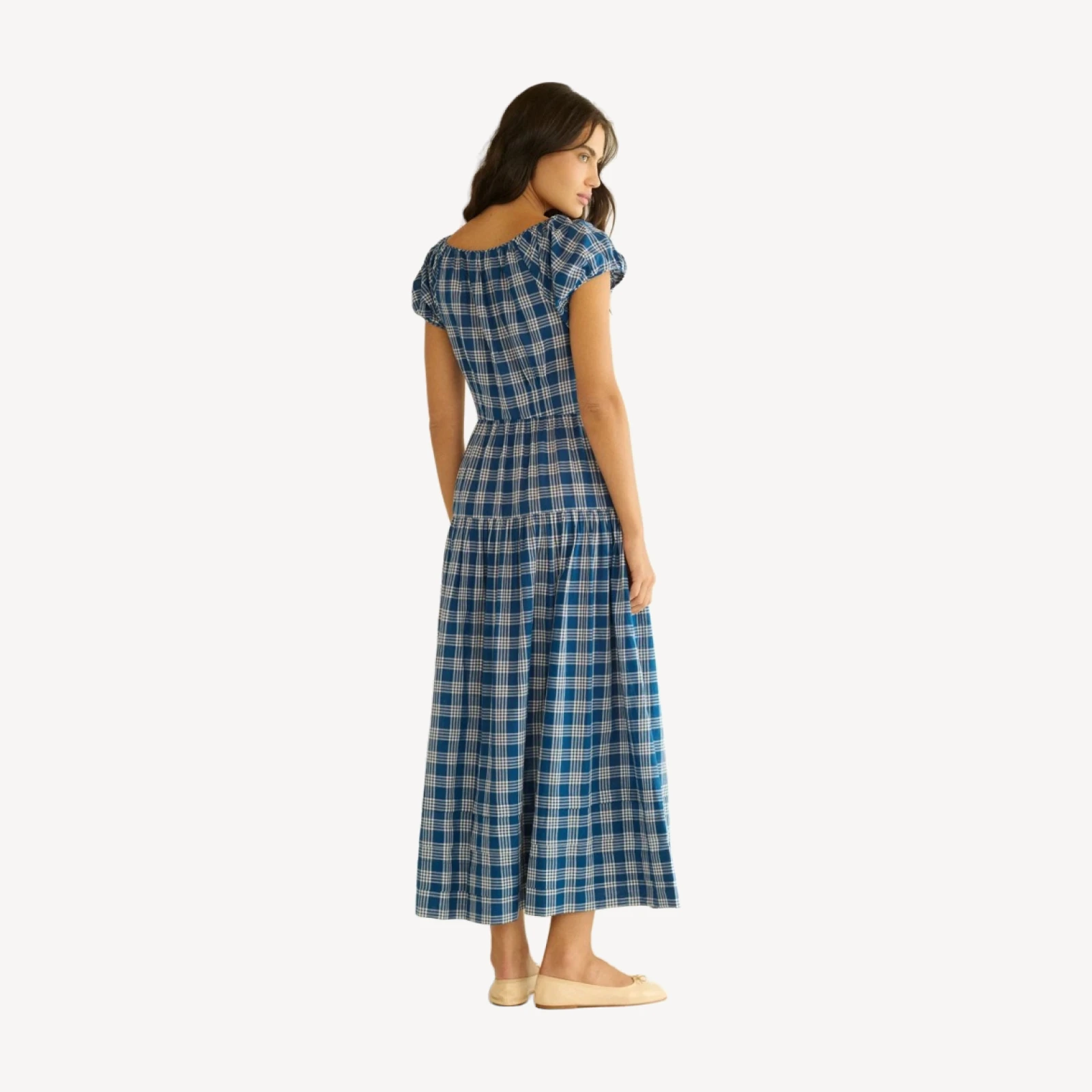 VALENNE DRESS -- DORSET PLAID