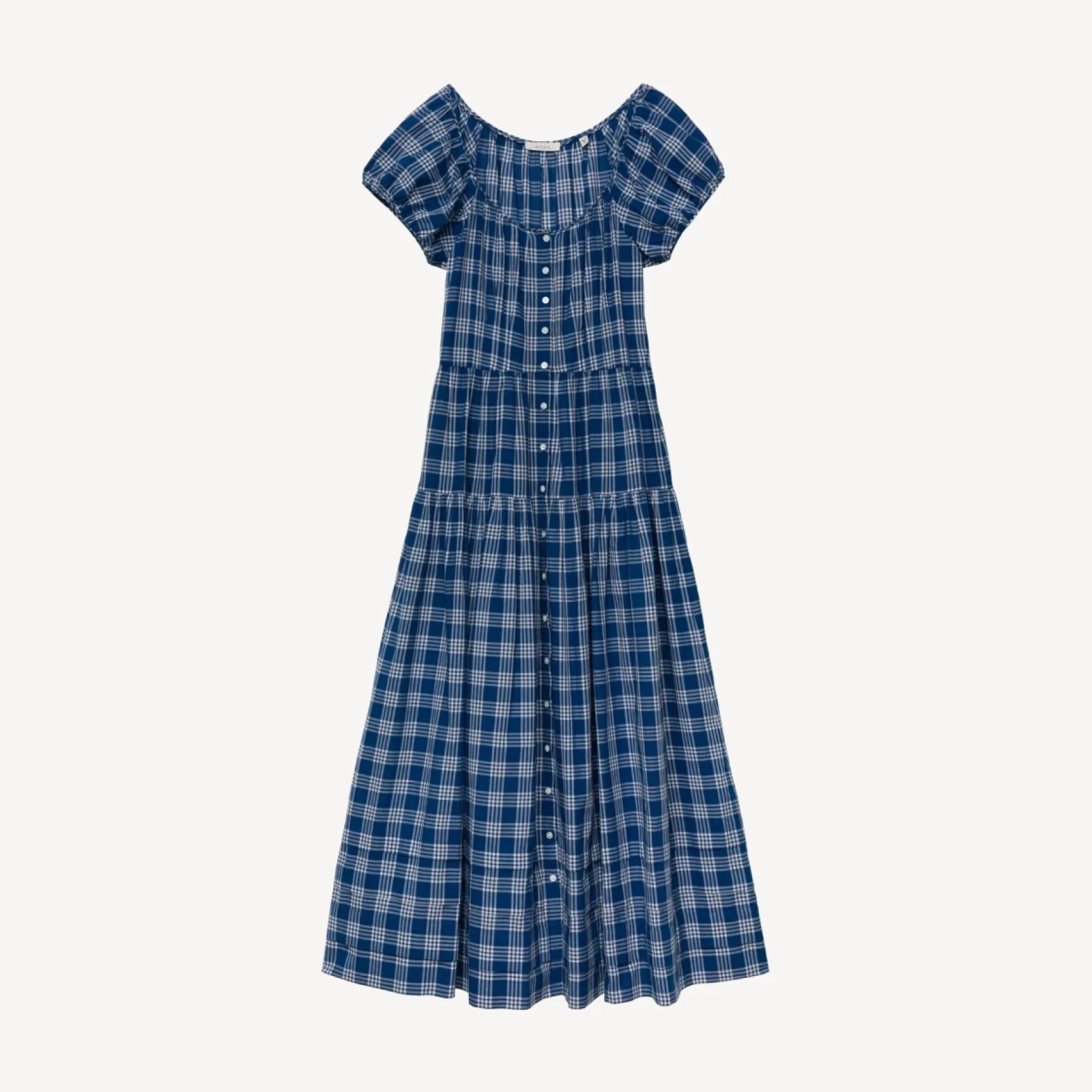 VALENNE DRESS -- DORSET PLAID