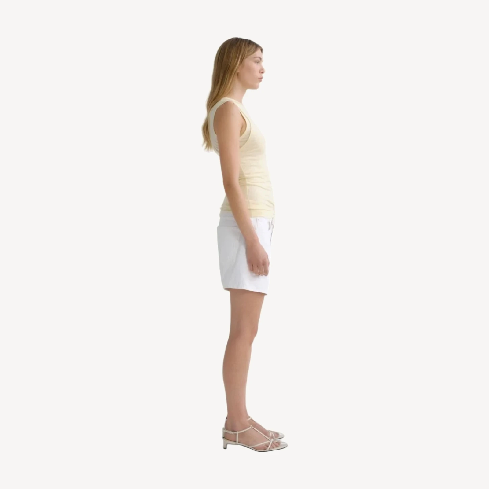 Parker Long Short in Marshmallow