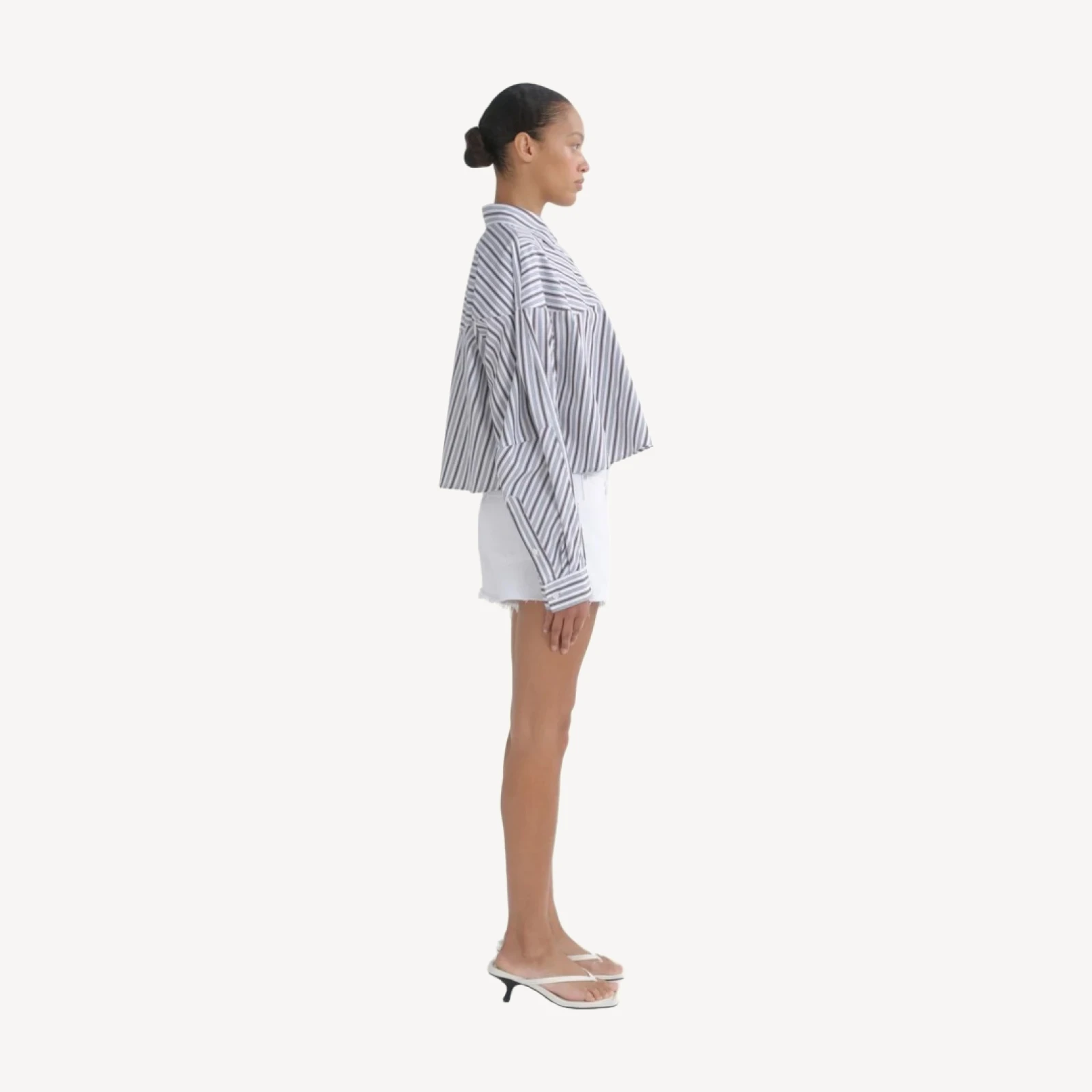 Parker Vintage Cut Off Short in Marshmallow