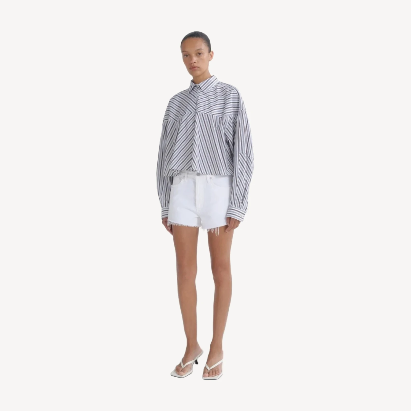 Parker Vintage Cut Off Short in Marshmallow