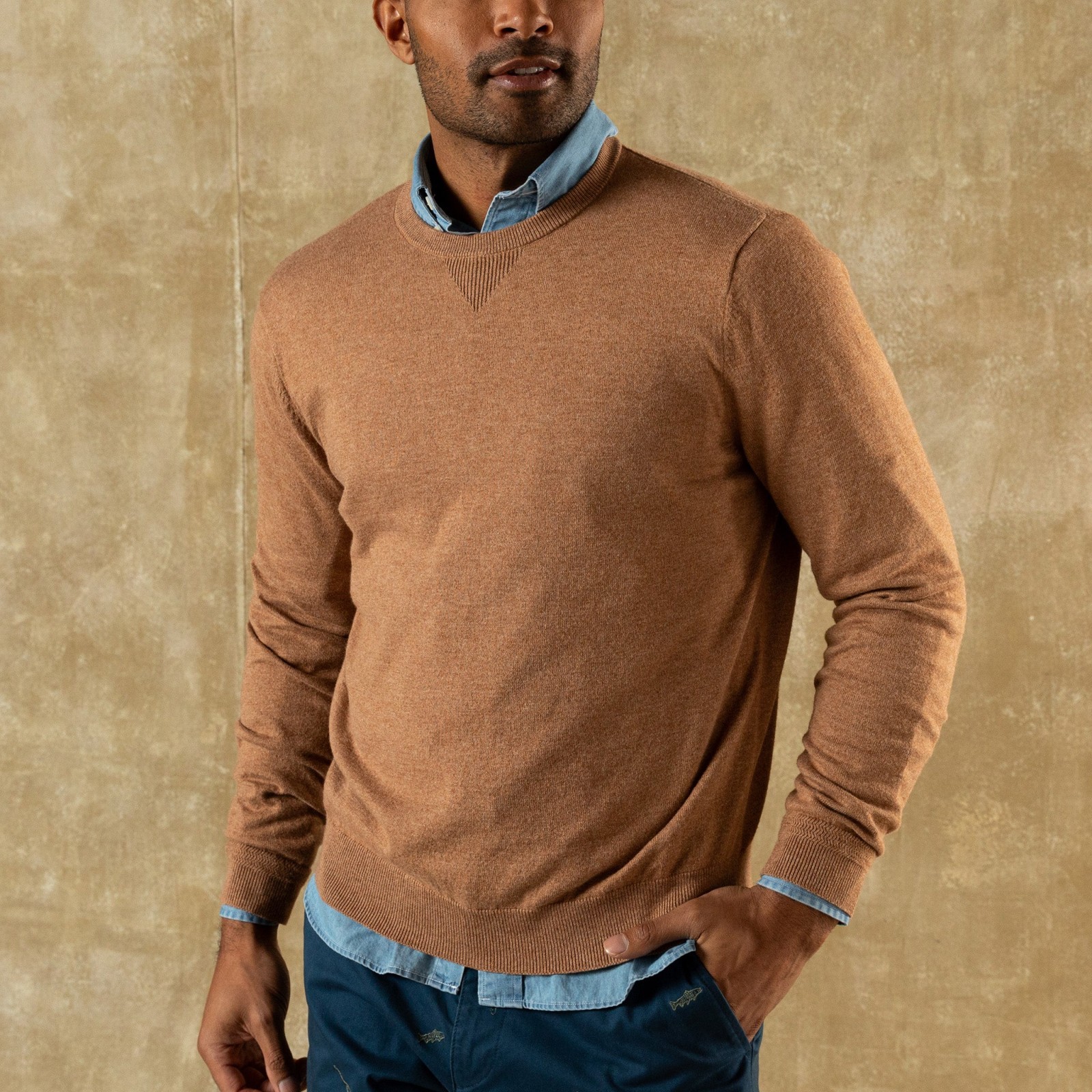 Henson Jersey Crewneck Sweater