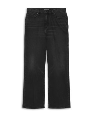 John Varvatos Silas Straight Fit 33 Jeans in Black