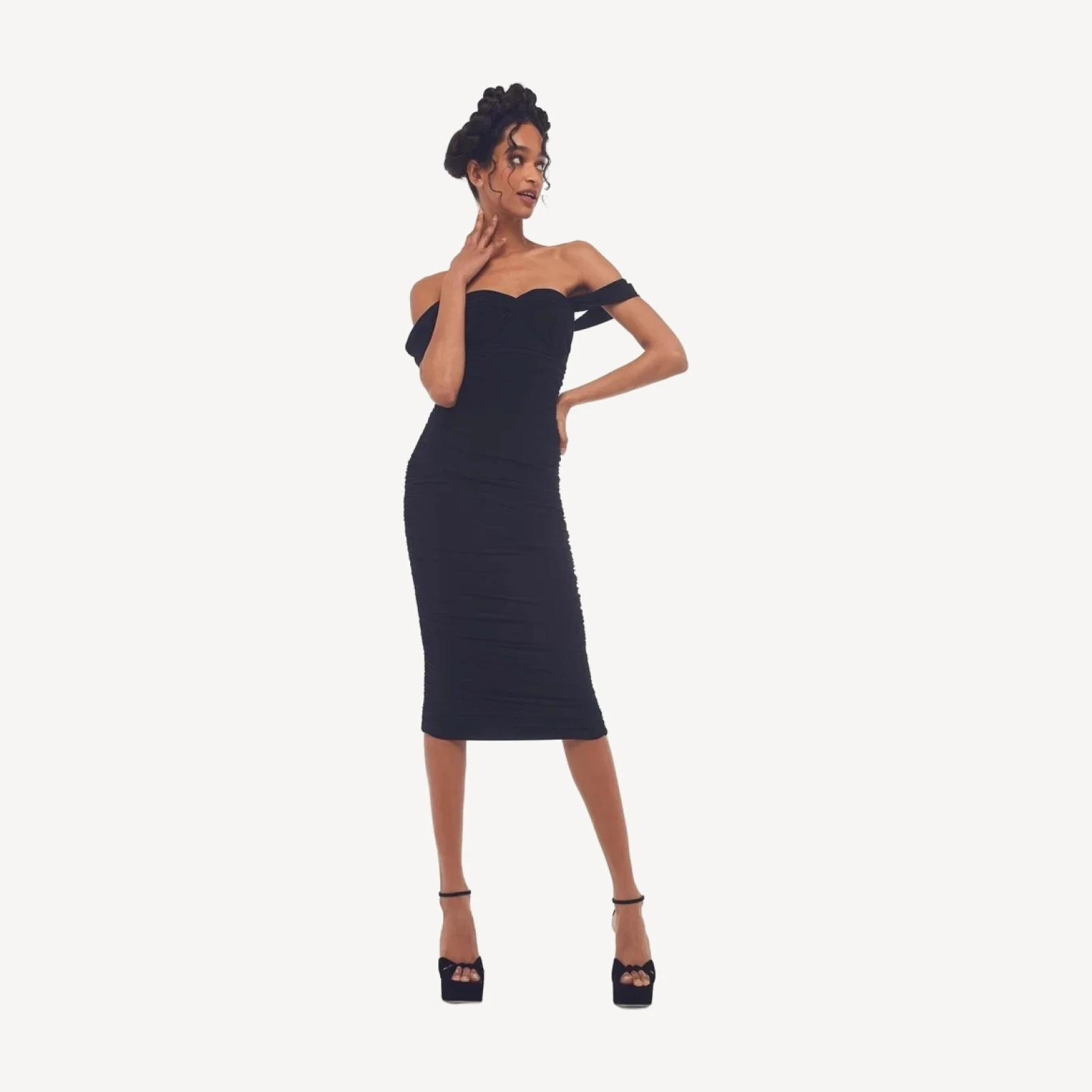 WALTER DRESS W/ WING SLEEVE