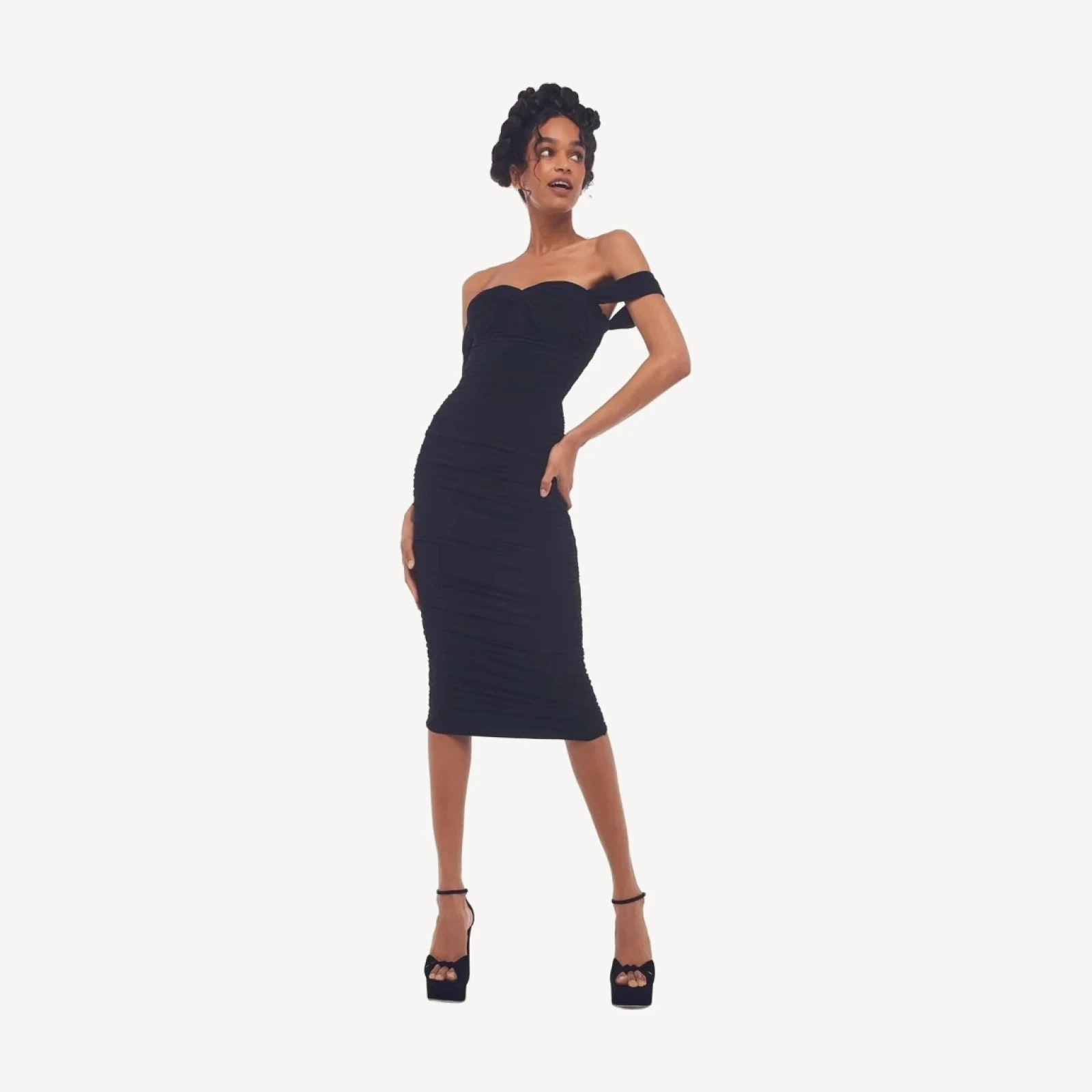 WALTER DRESS W/ WING SLEEVE