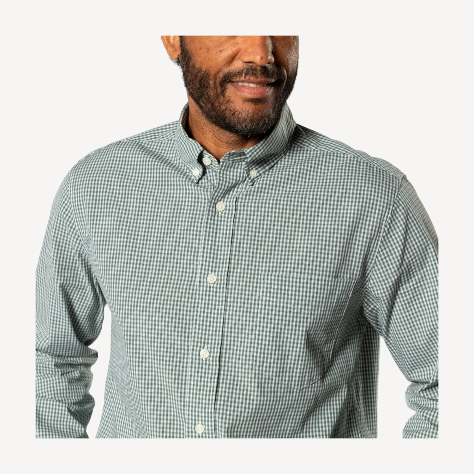Cotton Cashmere Poplin Sport Shirt - Bolton Plaid