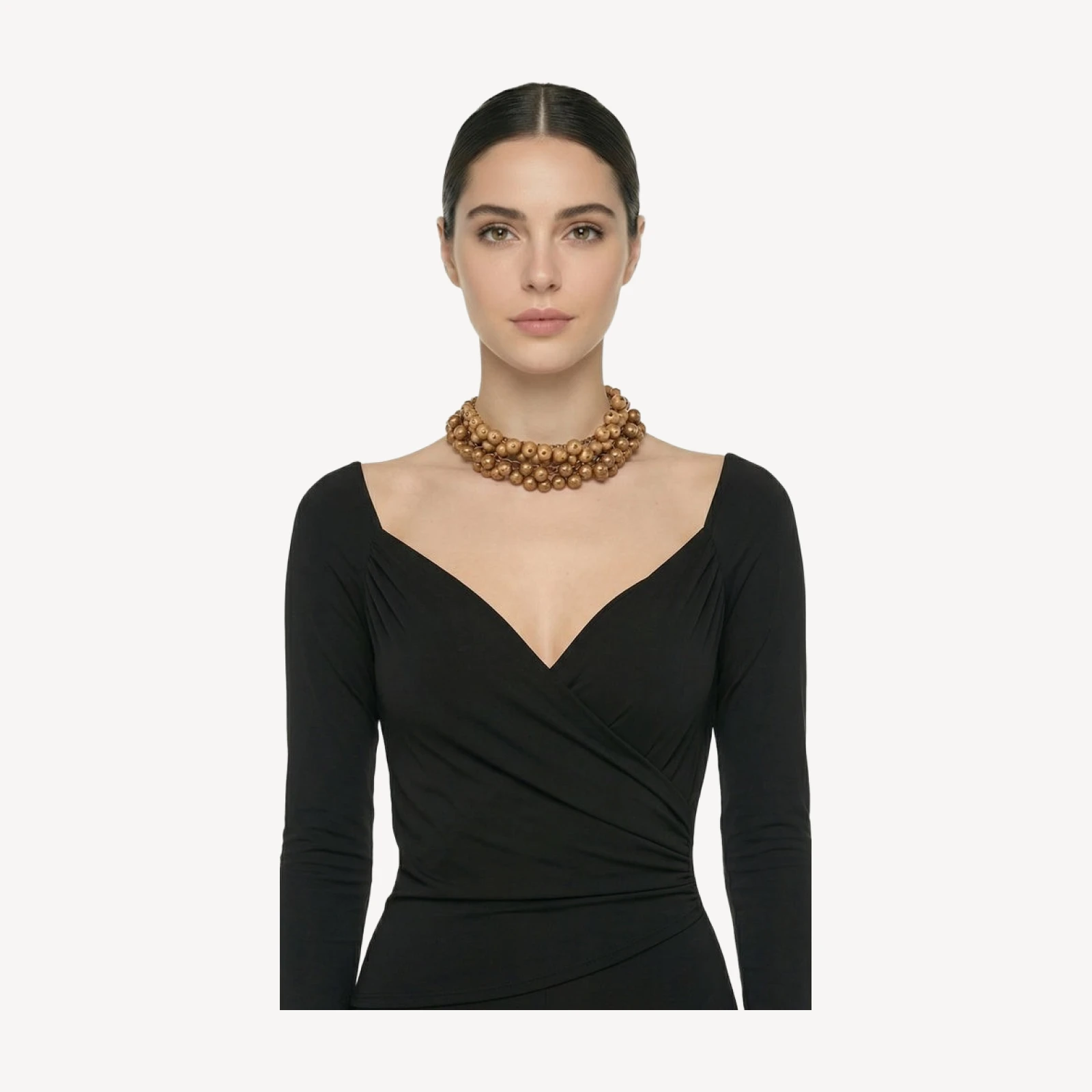 2-LAYERED BALL NECKLACES