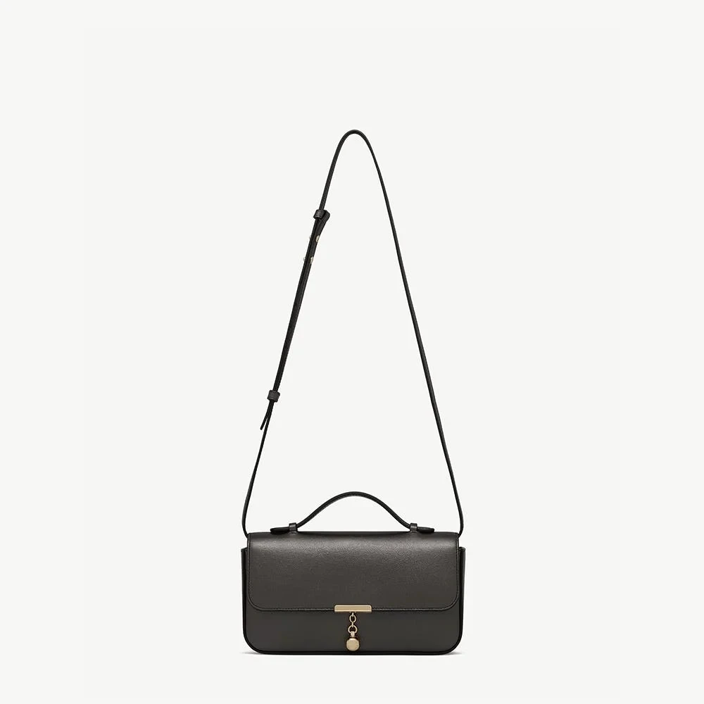 Nocturn Clutch - Metallic Anthracite Caviar