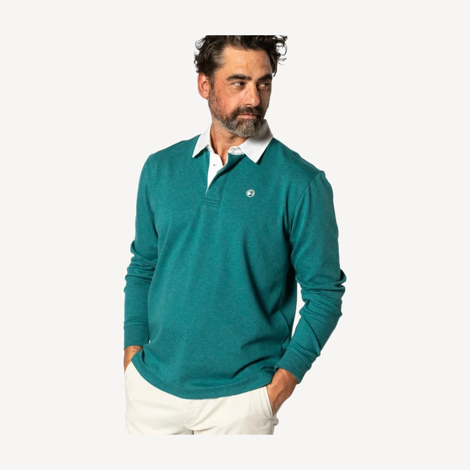 Legacy Heathered Rugby Shirt