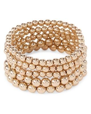 Aqua Beaded Multi Set Bracelet - Exclusive