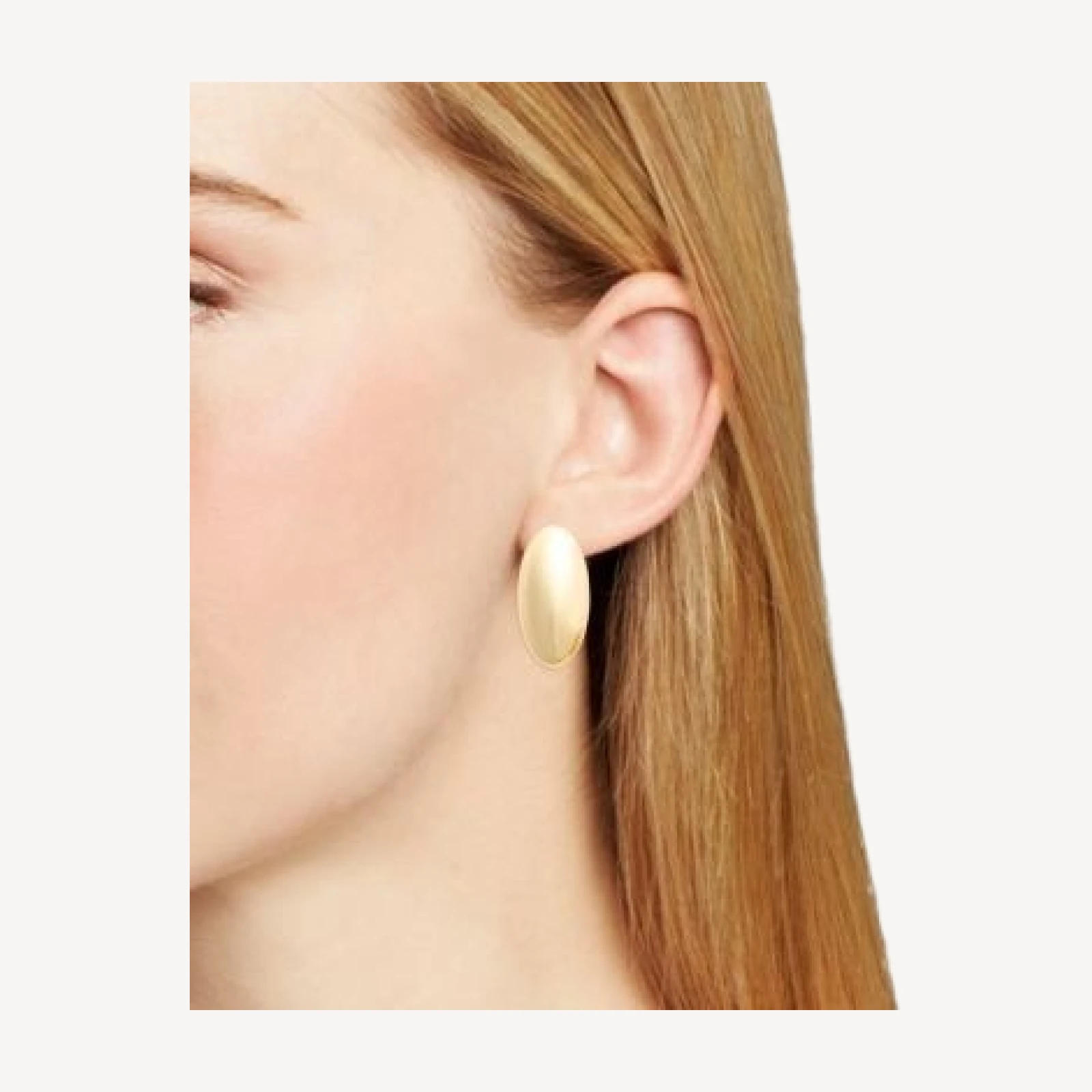 Aqua Square Hoop & Clip On Stud Earrings, Set of 2 - Exclusive