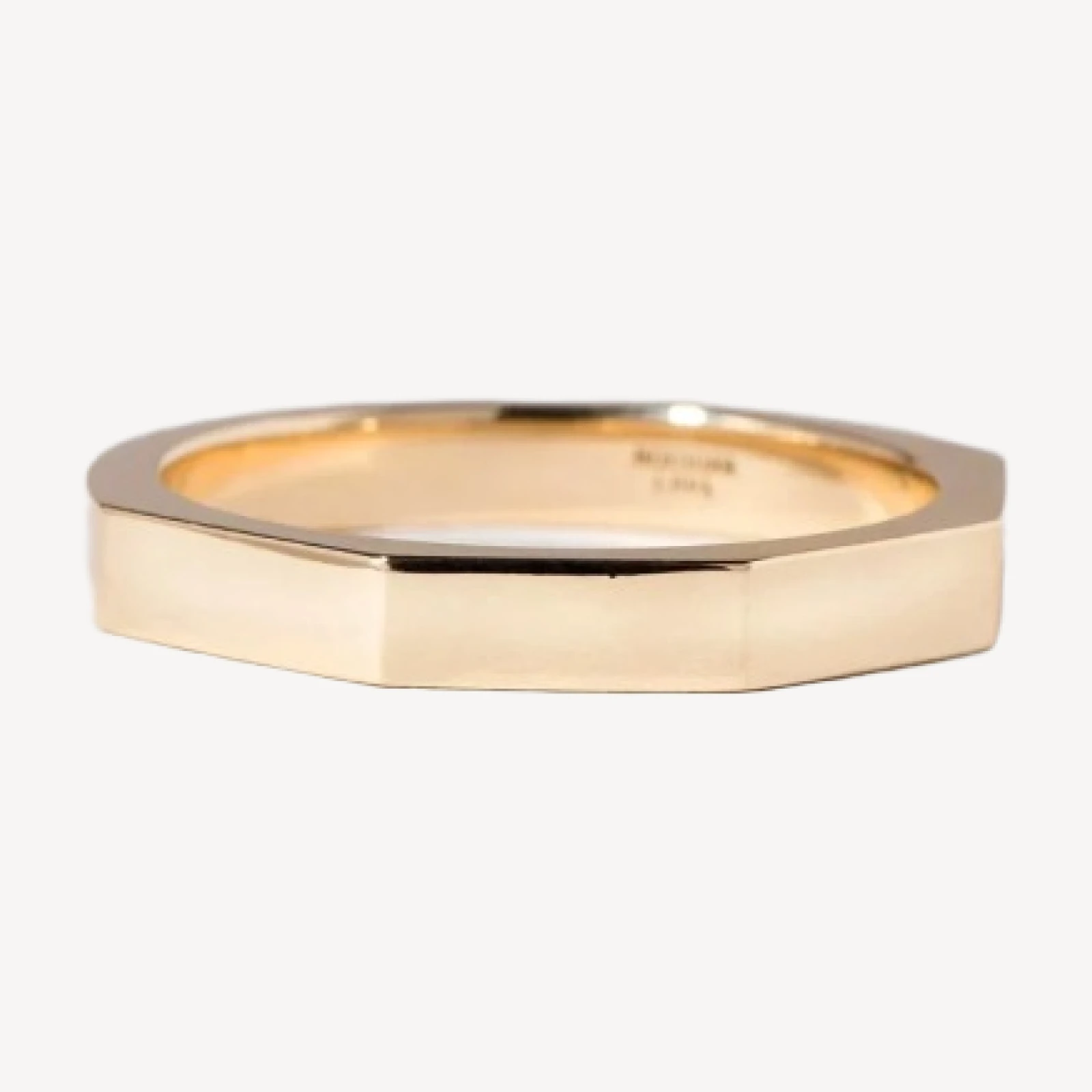 Segmented Half Hoop Band - 3mm