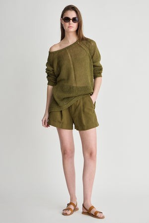 Nina Light Linen Pullover