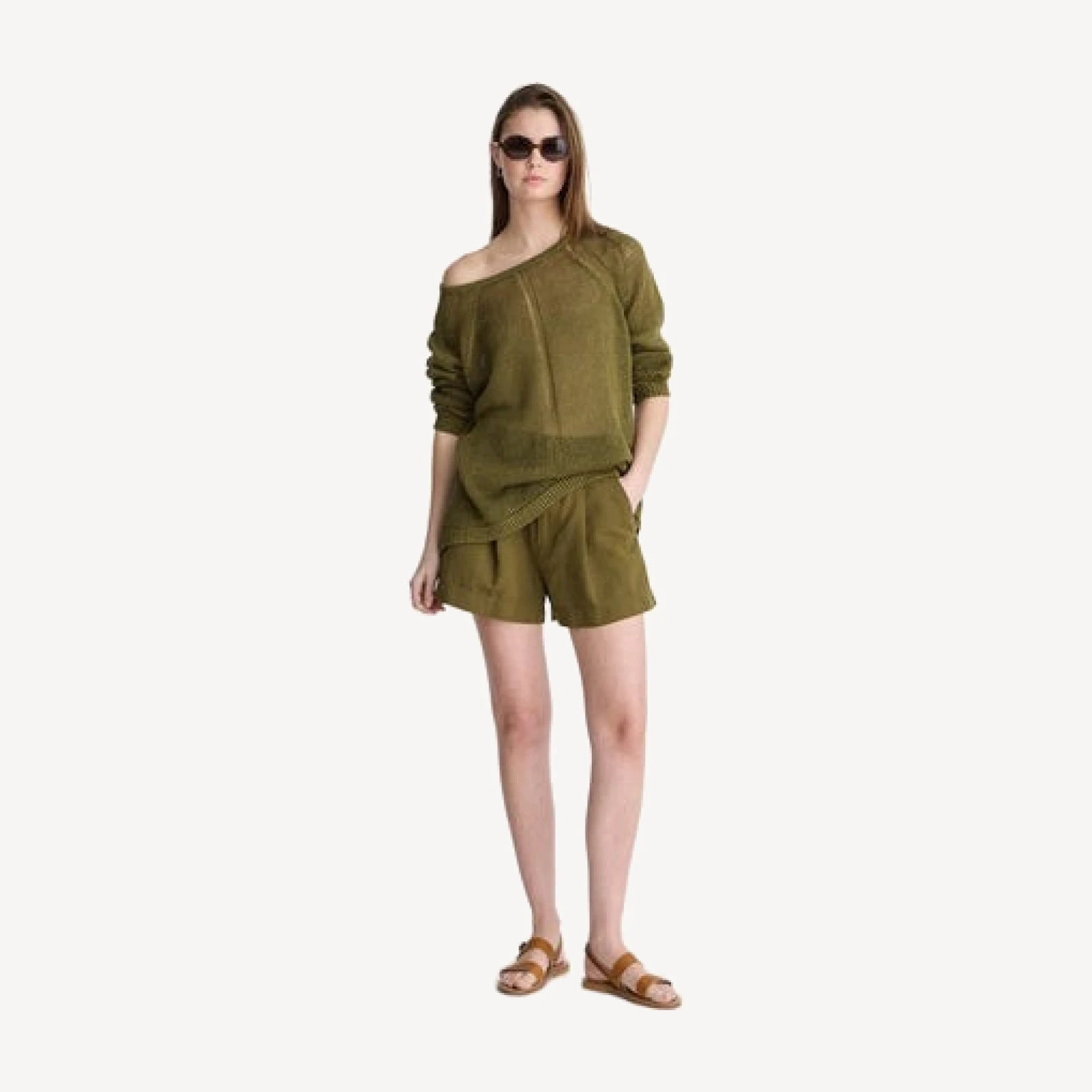 Nina Light Linen Pullover