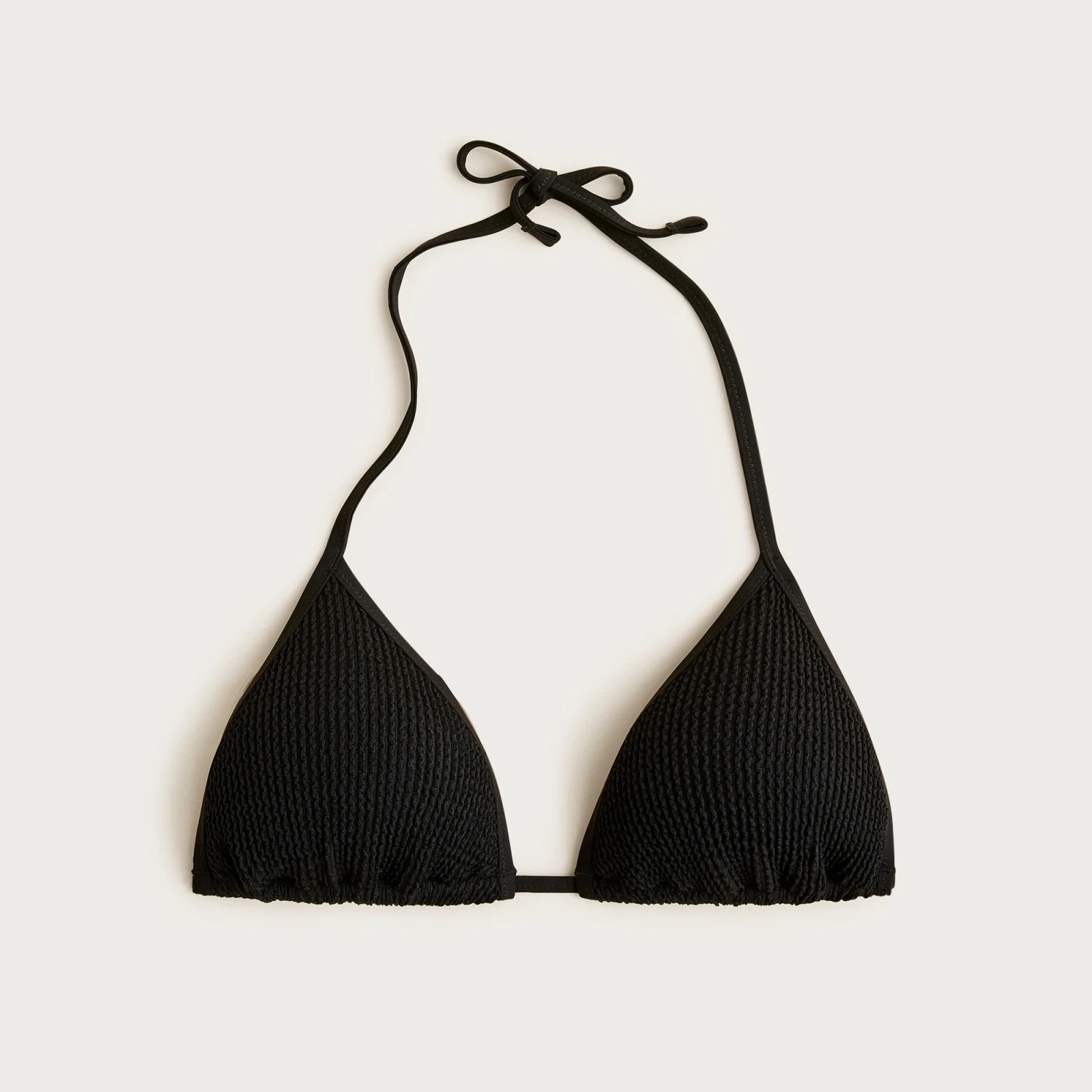 Scrunchie string bikini top