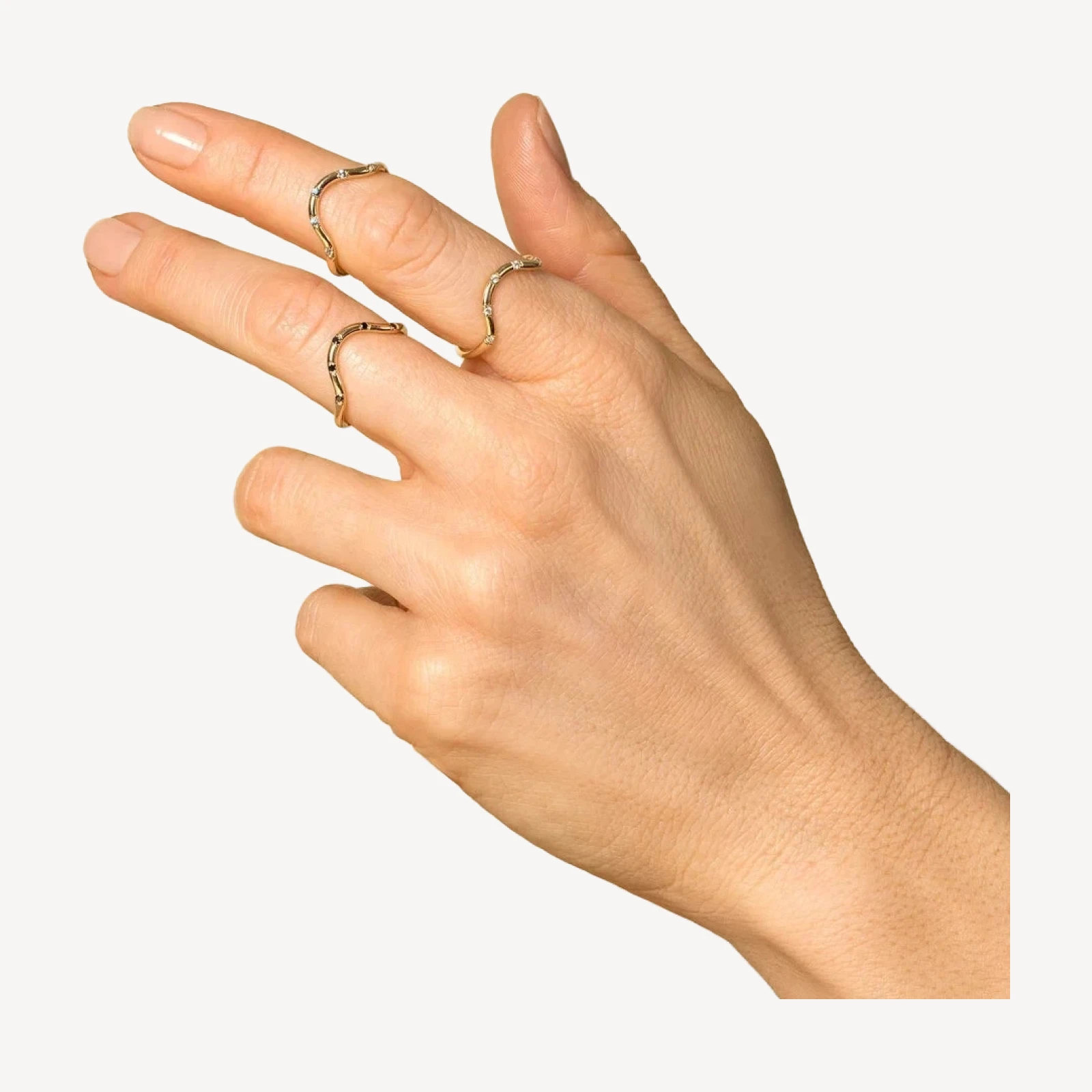 Curve Band - Five Stone