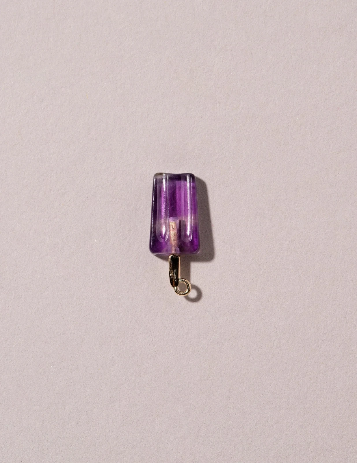 Grape Popsicle Charm