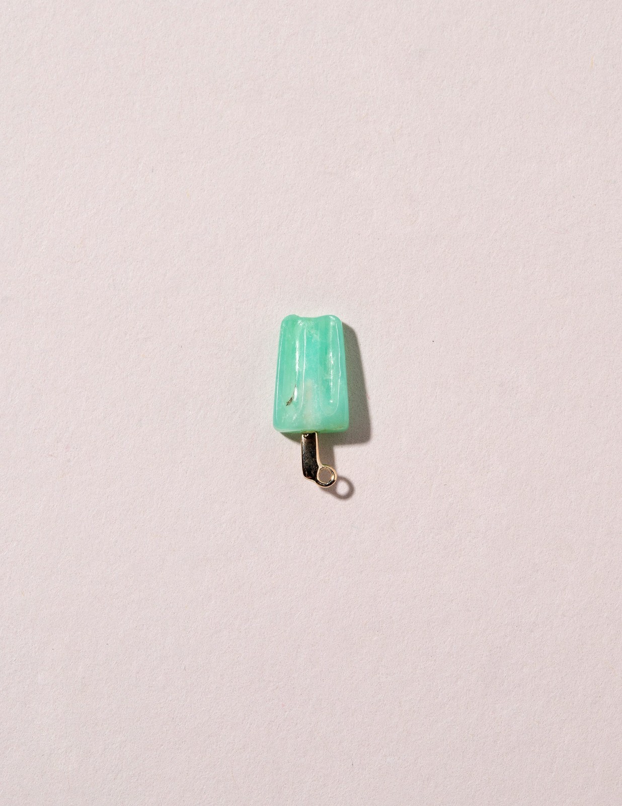 Lime Popsicle Charm