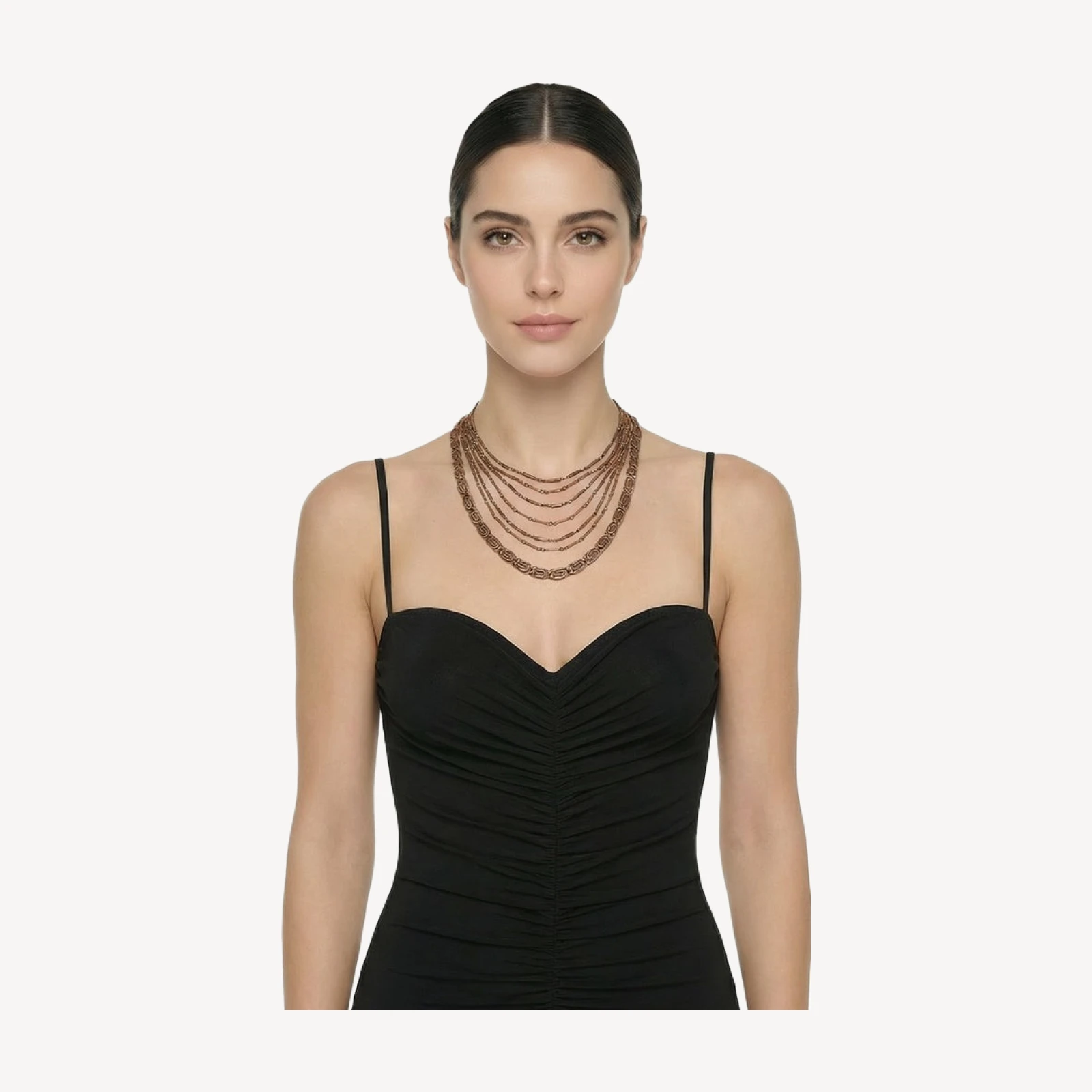 LAYERED CHAIN NECKLACE