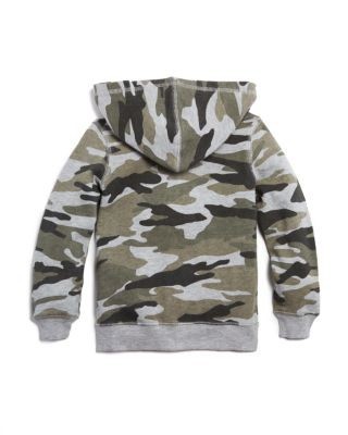 Splendid Boys' Camo Zip-Up Hoodie - Little Kid
