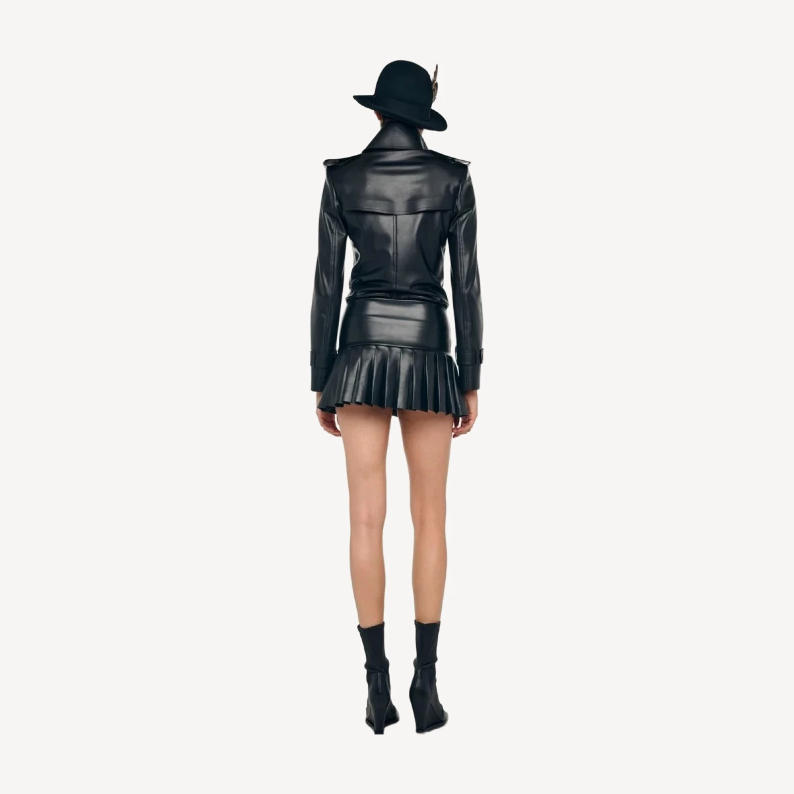 DOUBLE BREASTED TRENCH BODYSUIT