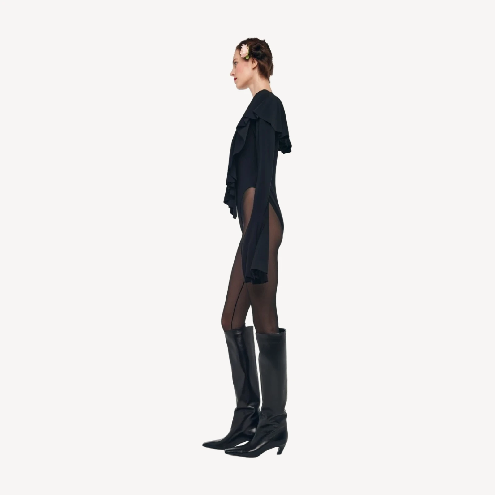 LEGGING W/ FOOTIE W/O WAISTBAND
