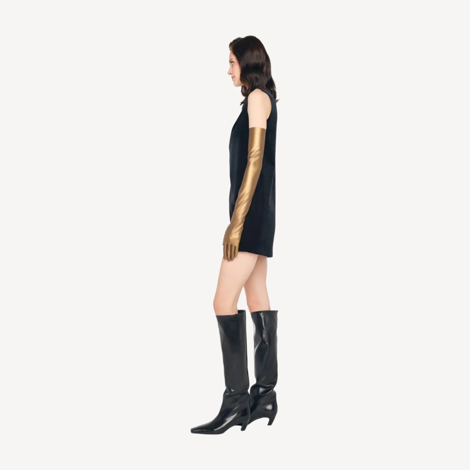 SUPER OS SLEEVELESS BF MINI DRESS