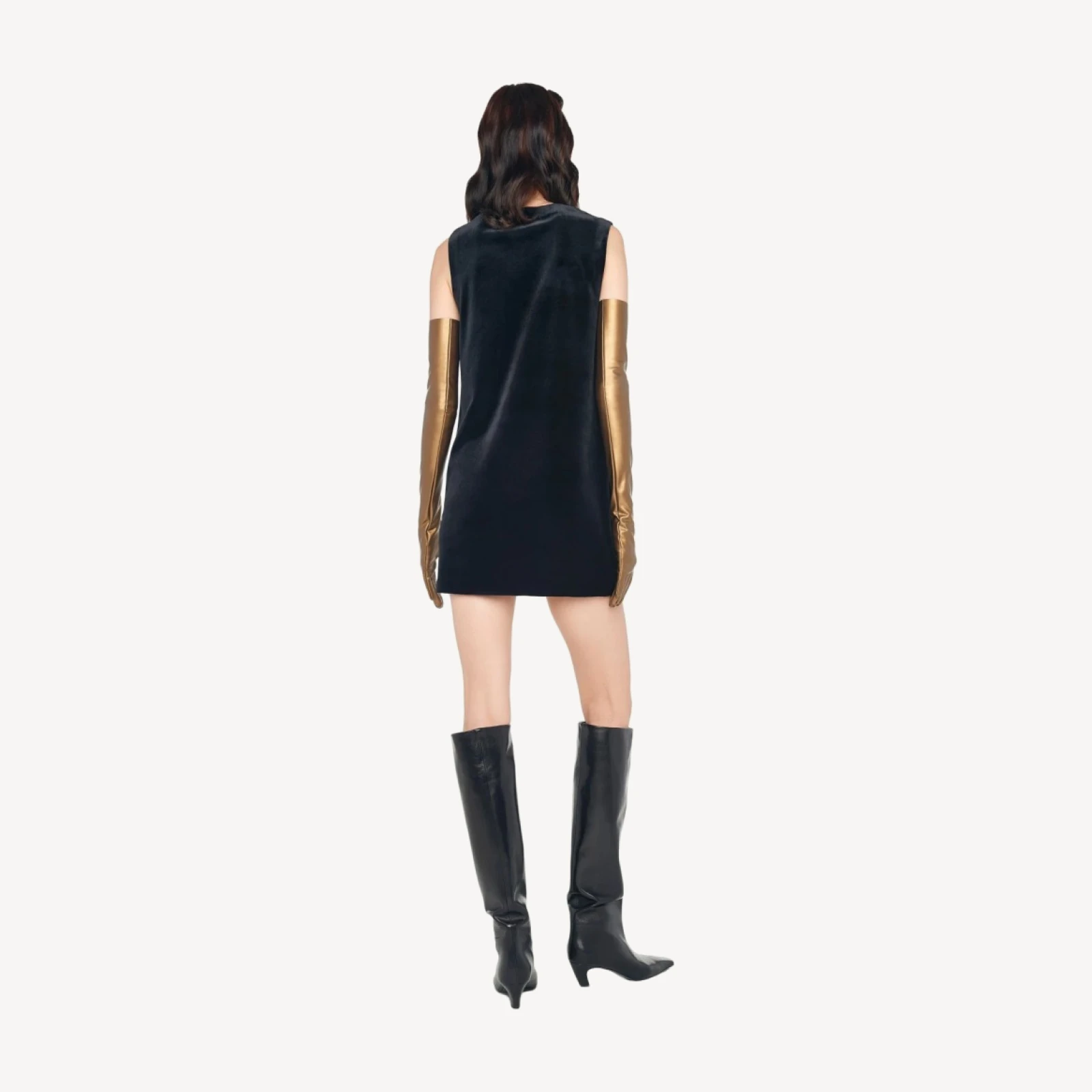 SUPER OS SLEEVELESS BF MINI DRESS