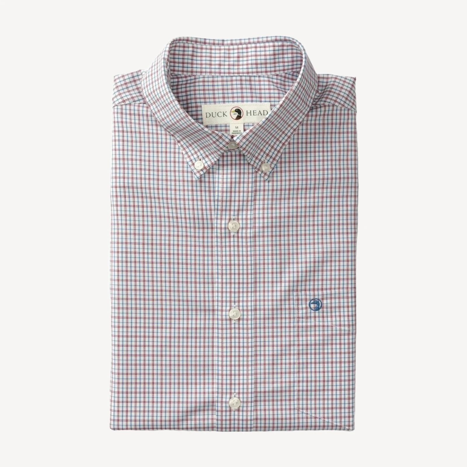 Performance Poplin Sport Shirt - Langley Plaid