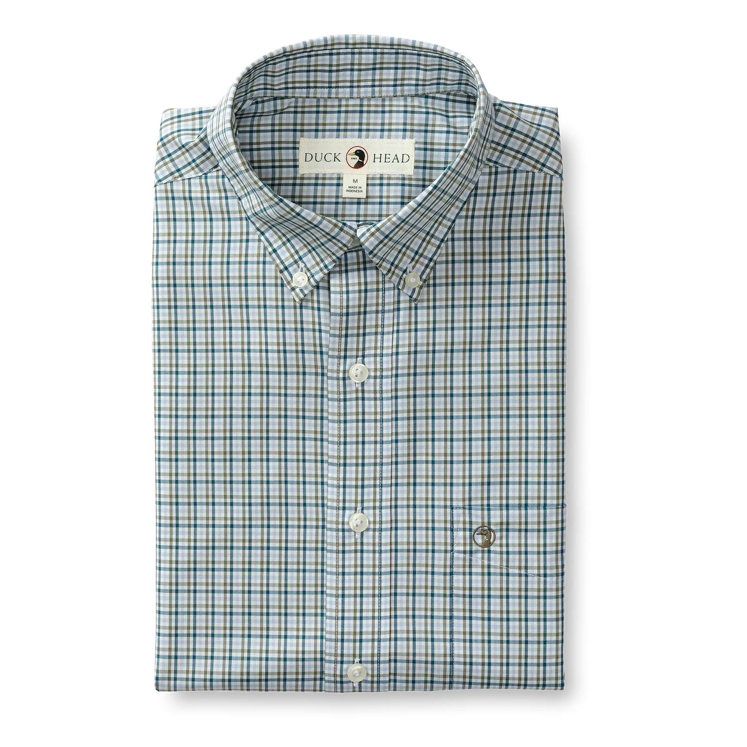 Performance Poplin Sport Shirt - Benton Plaid