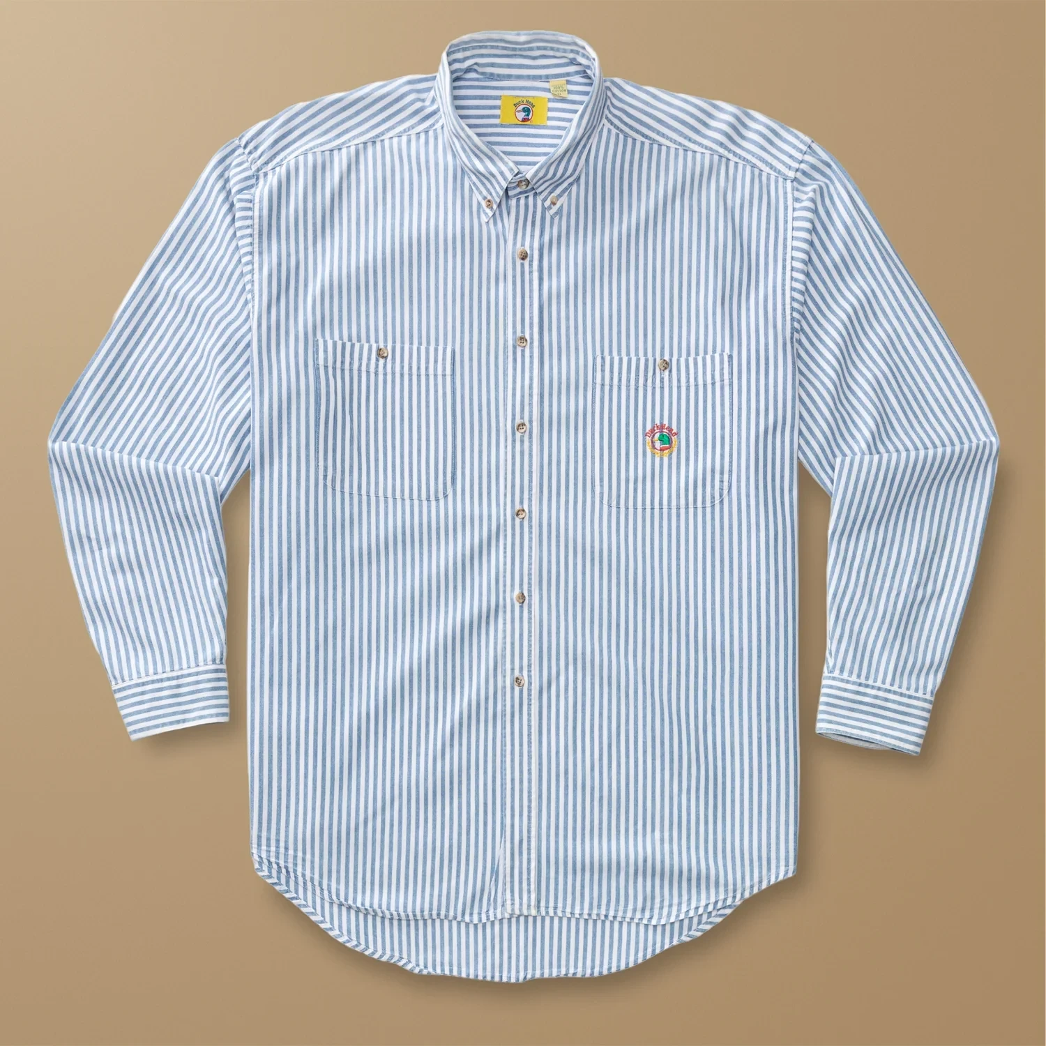Striped Oxford Sport Shirt XL - Duck Head Vintage