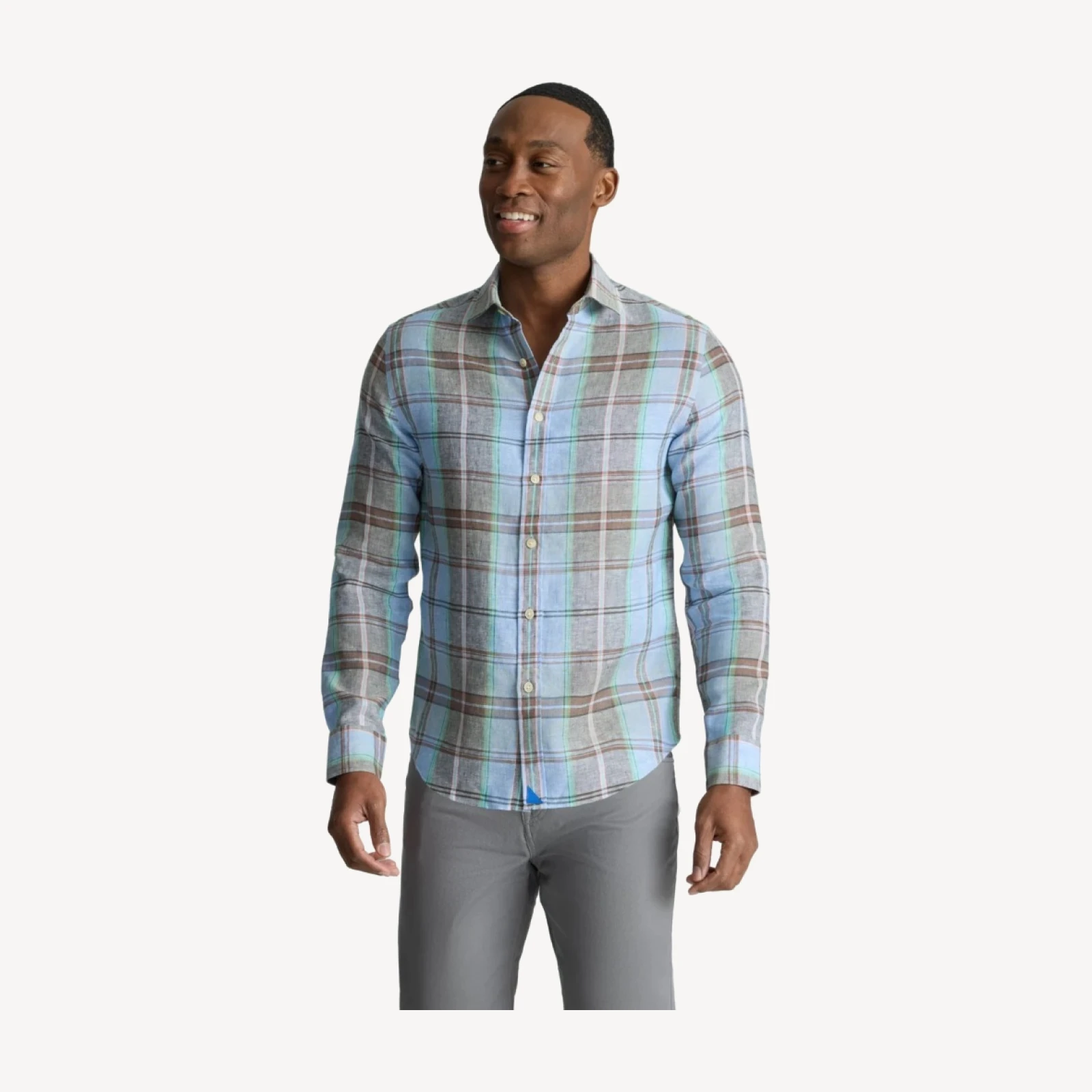Wrinkle-Resistant Linen Vaughn Shirt - FINAL SALE