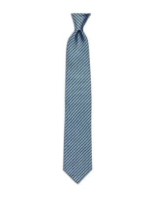 David Donahue Neat Silk Classic Tie