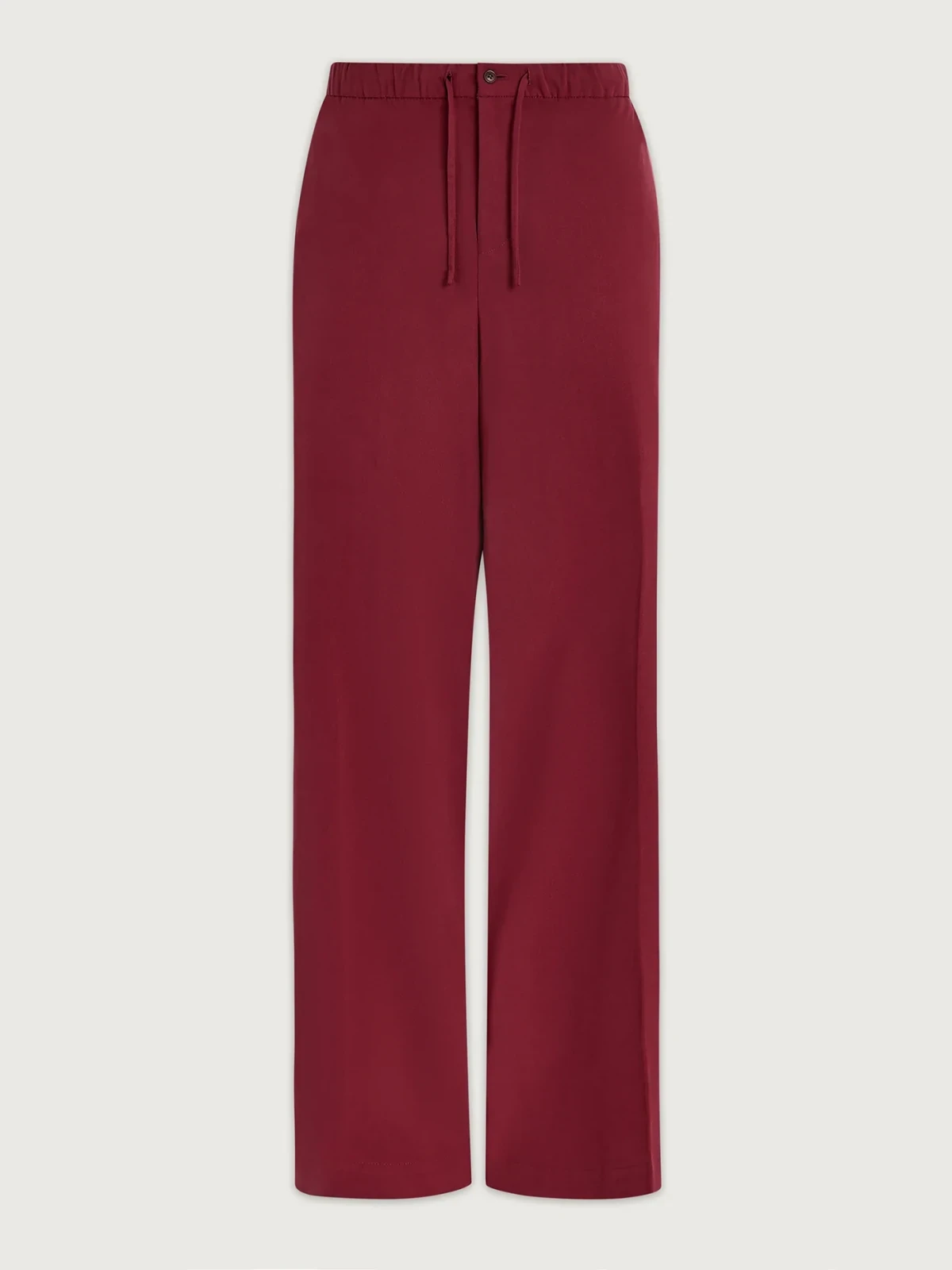 Textured Stretch Wide Leg Pant