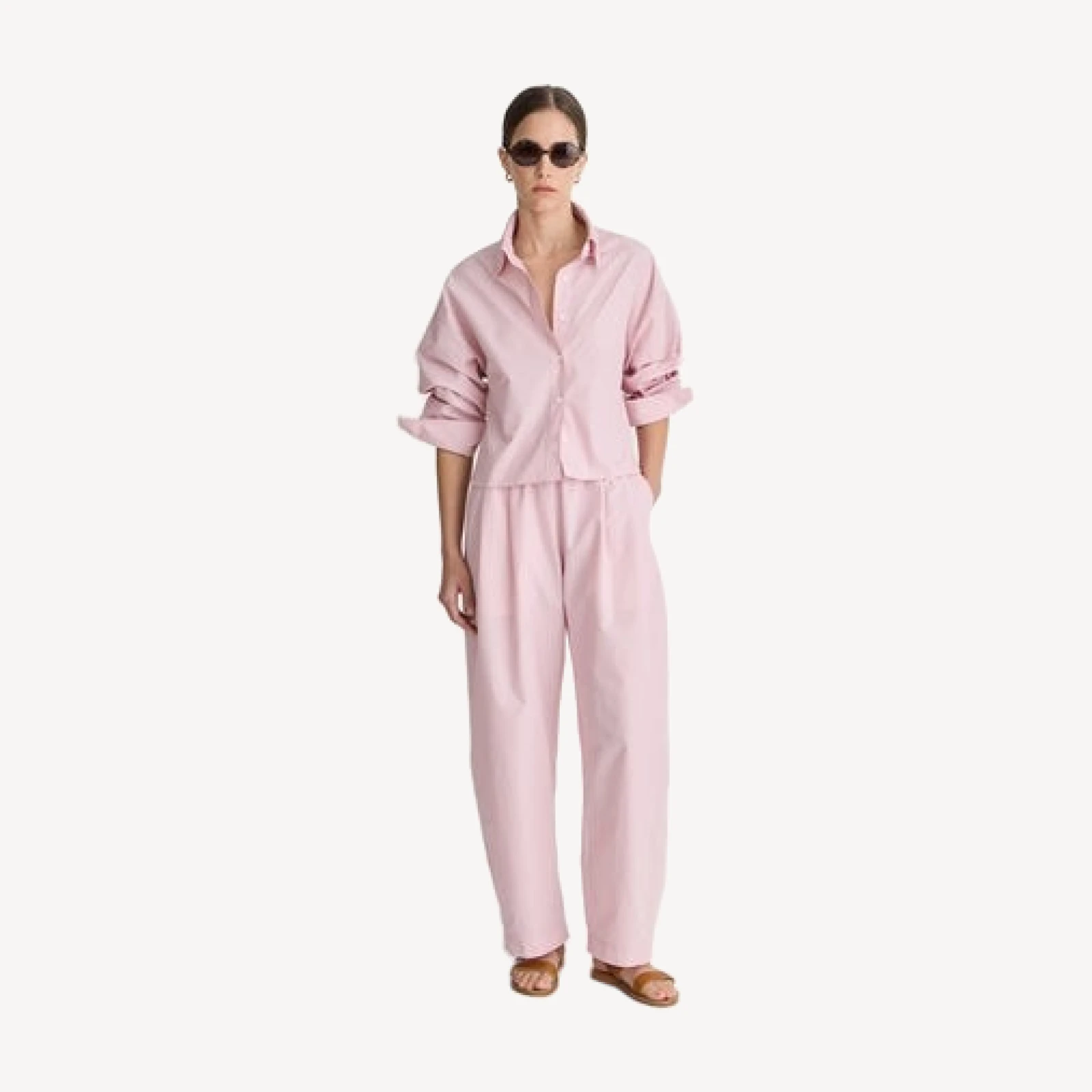 Cropped Isolde Button Down