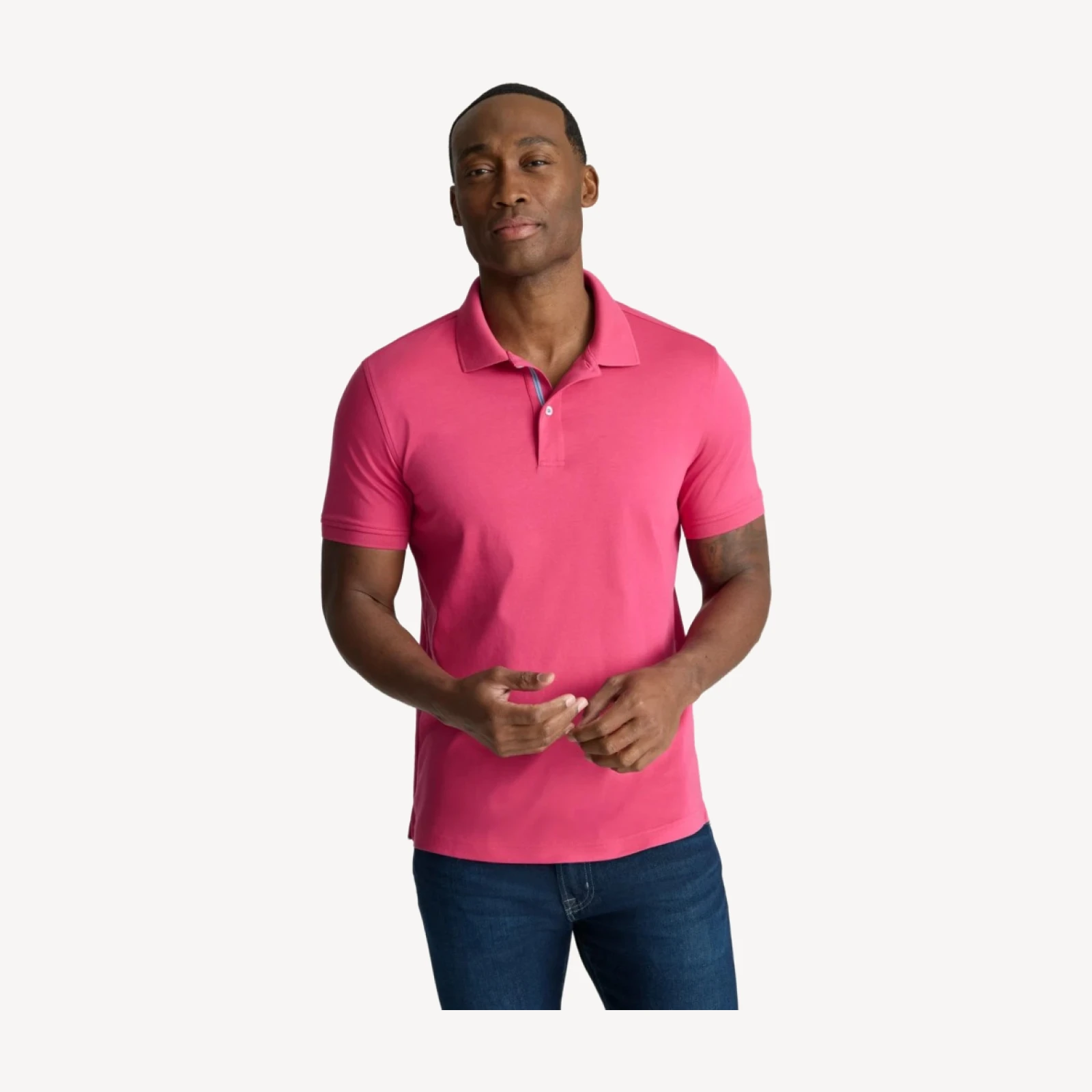 Wrinkle-Free Damaschino Polo - FINAL SALE