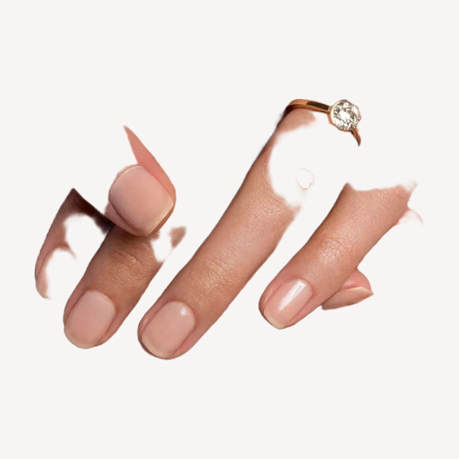 Sun & Moon Ring - Grand White Diamond