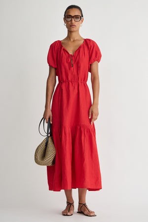 Dita Front Tie Maxi