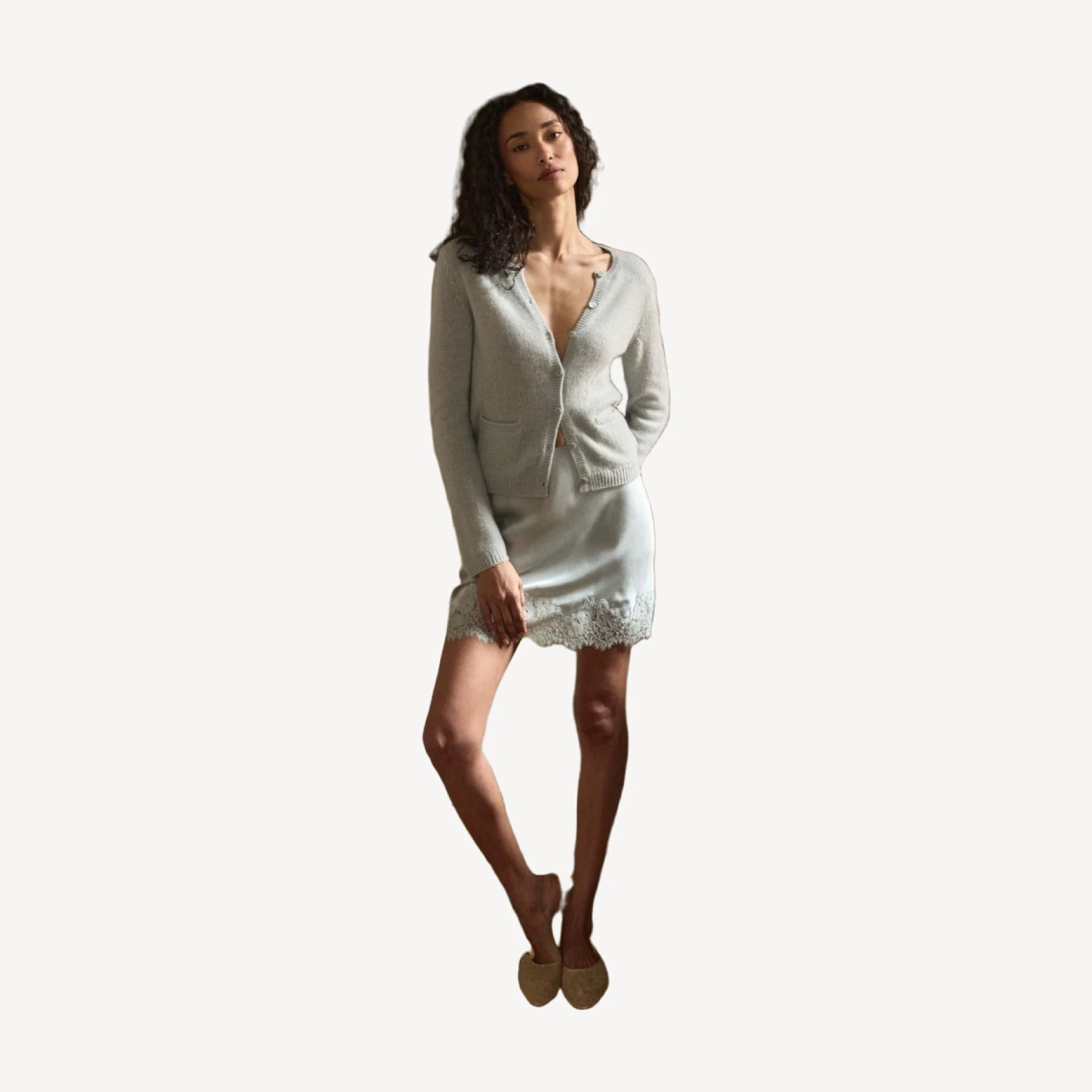 GIULIETTA SKIRT -- EUCALYPTUS