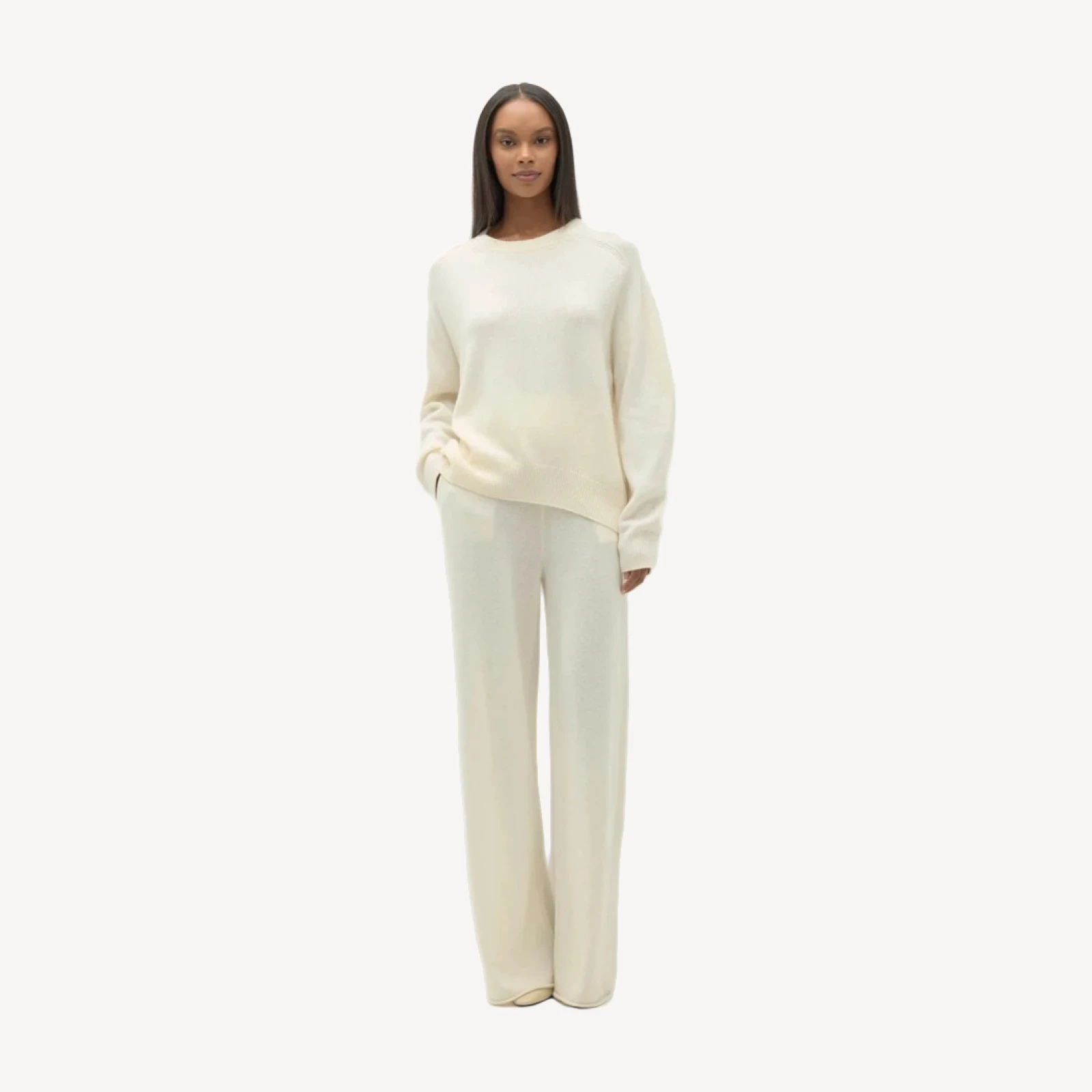 TAMMY CASHMERE SWEATER - ECRU