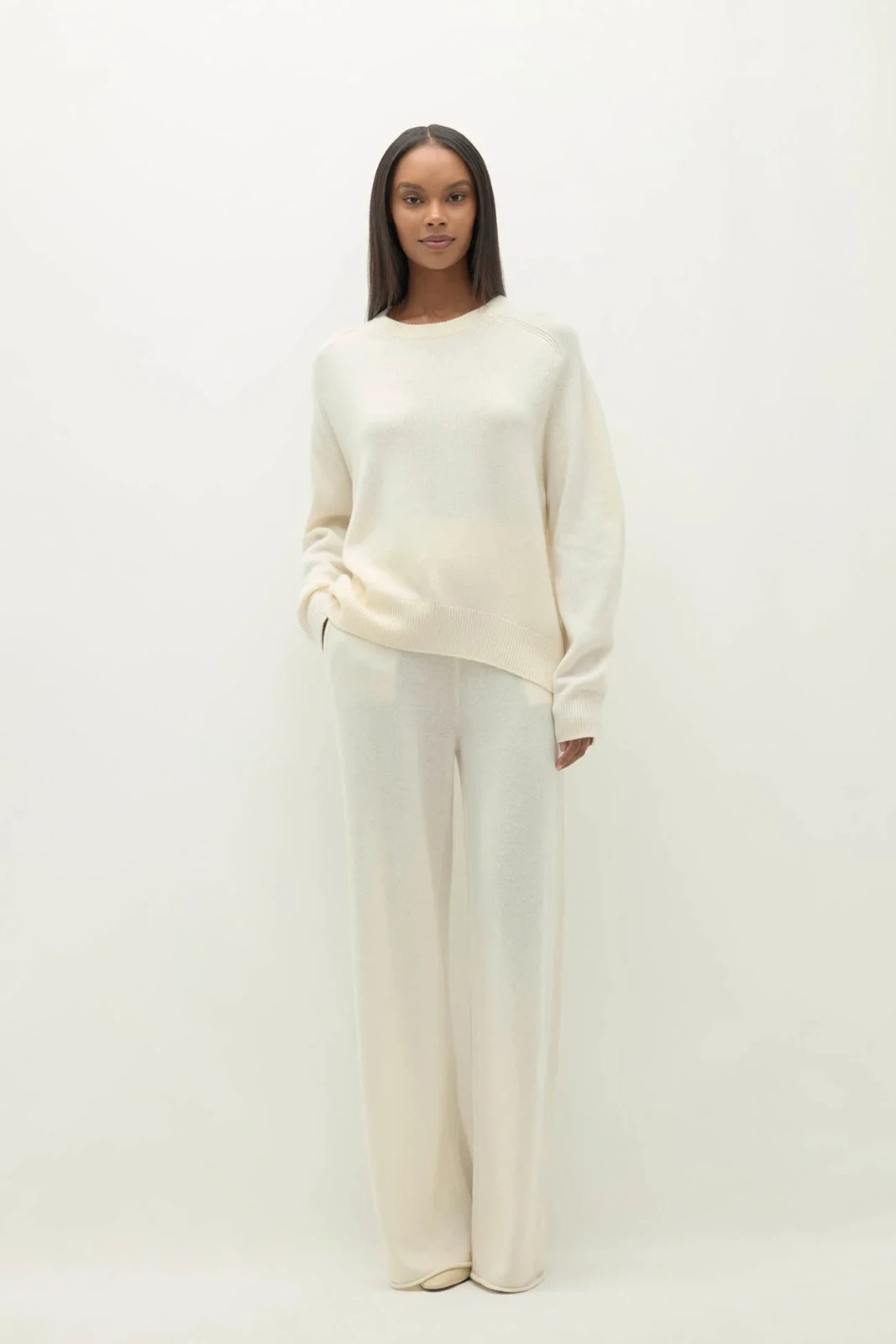 TAMMY CASHMERE SWEATER - ECRU