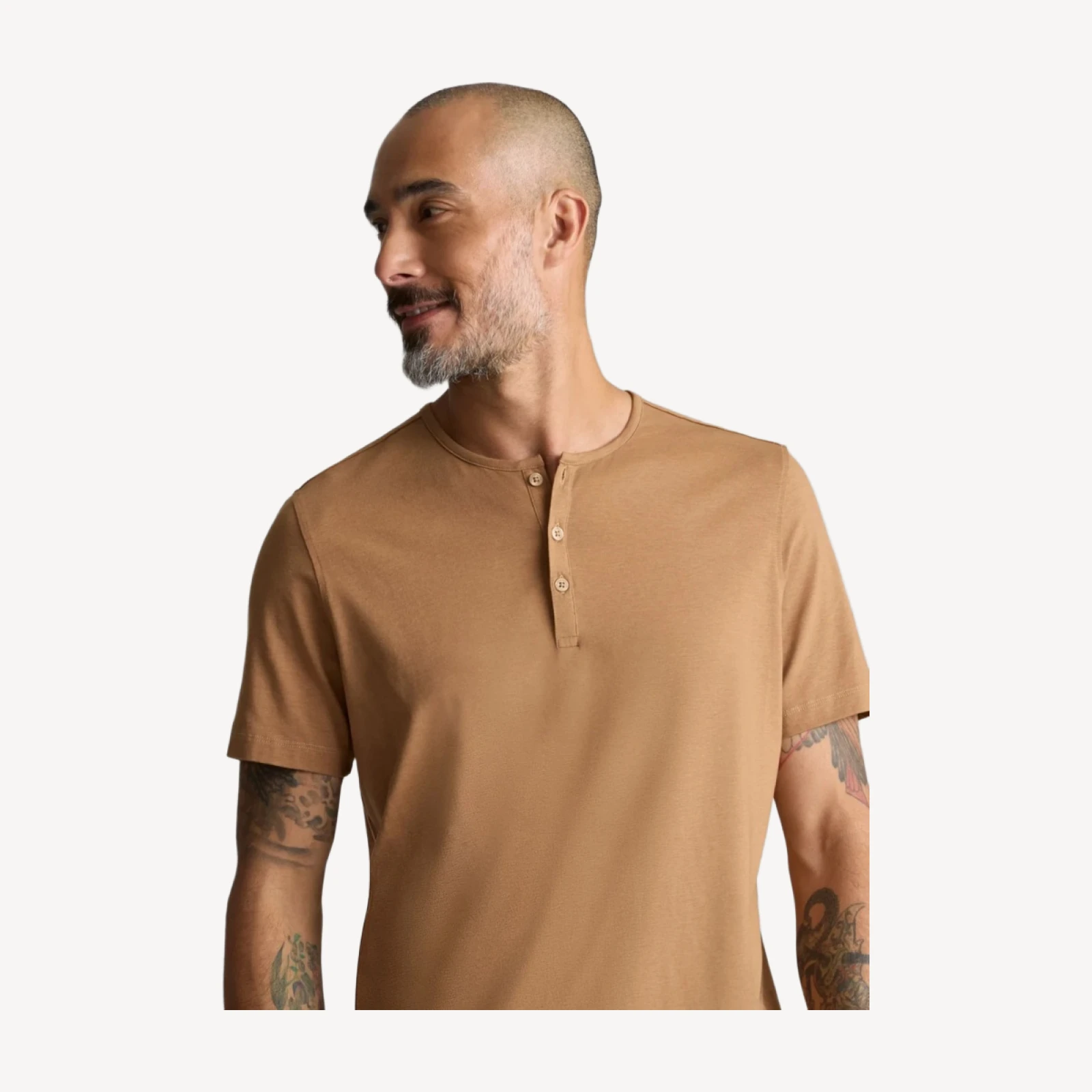 EcoSoft™ Short-Sleeve Henley - FINAL SALE